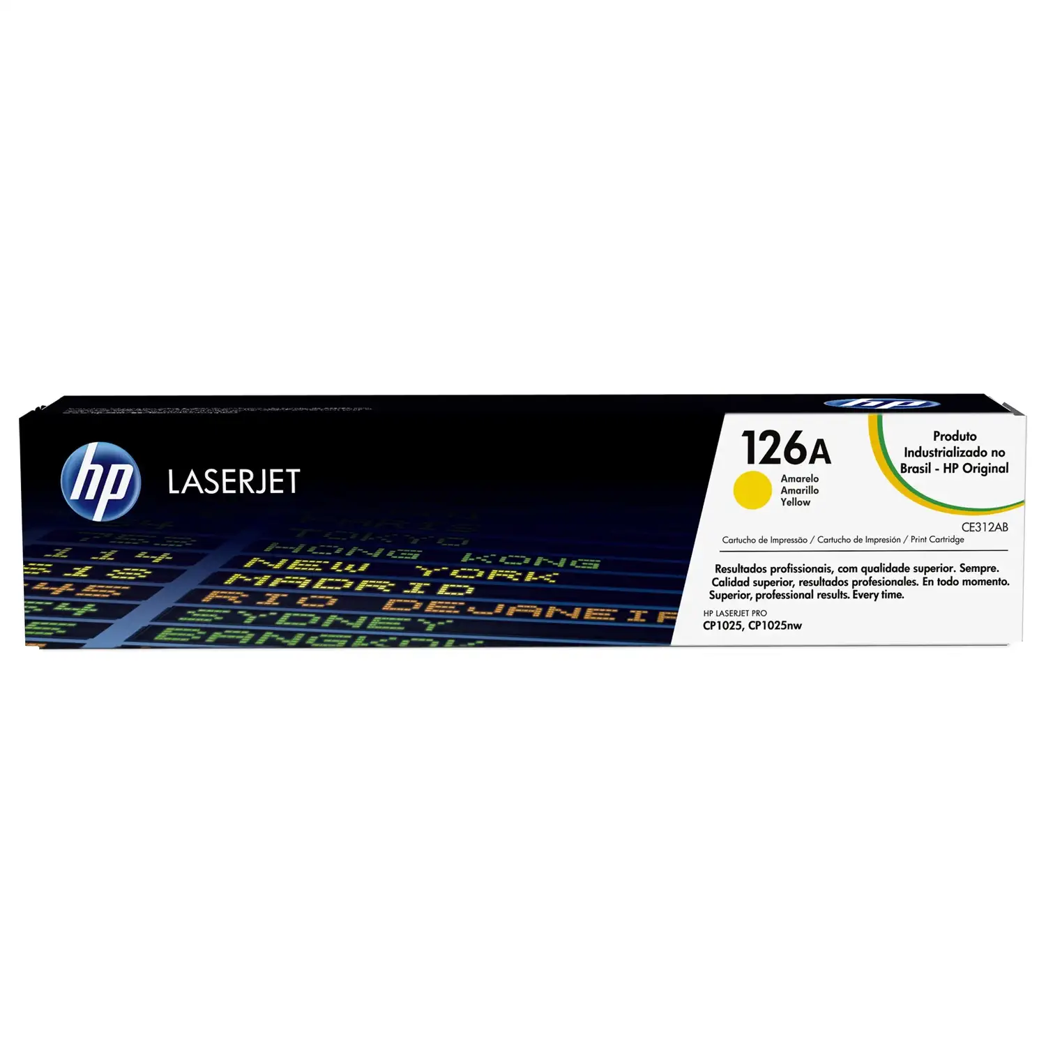 Cartucho de toner 126A Amarillo LaserJet HP CE312A