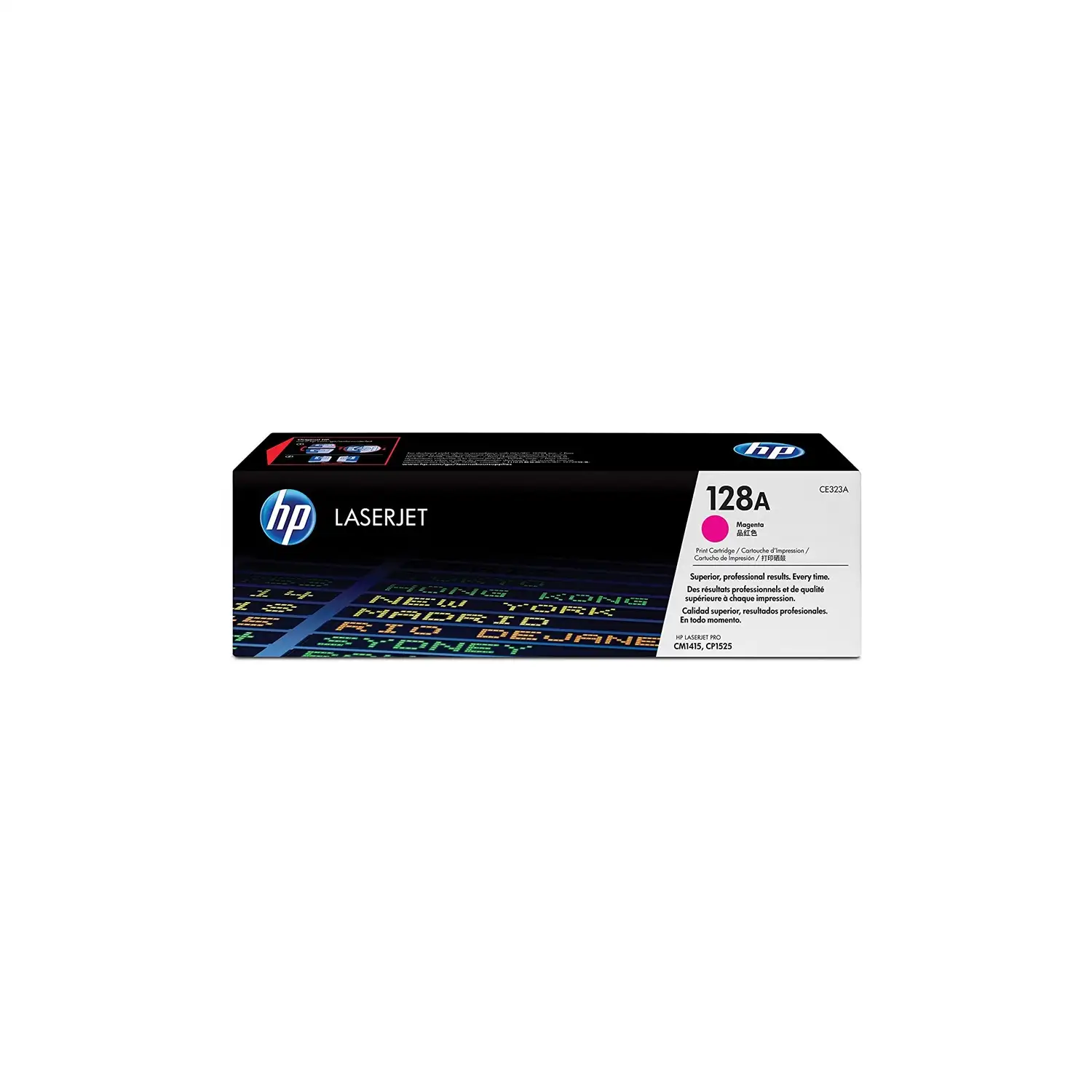 Cartucho de toner 128A Magenta LaserJet HP CE323A