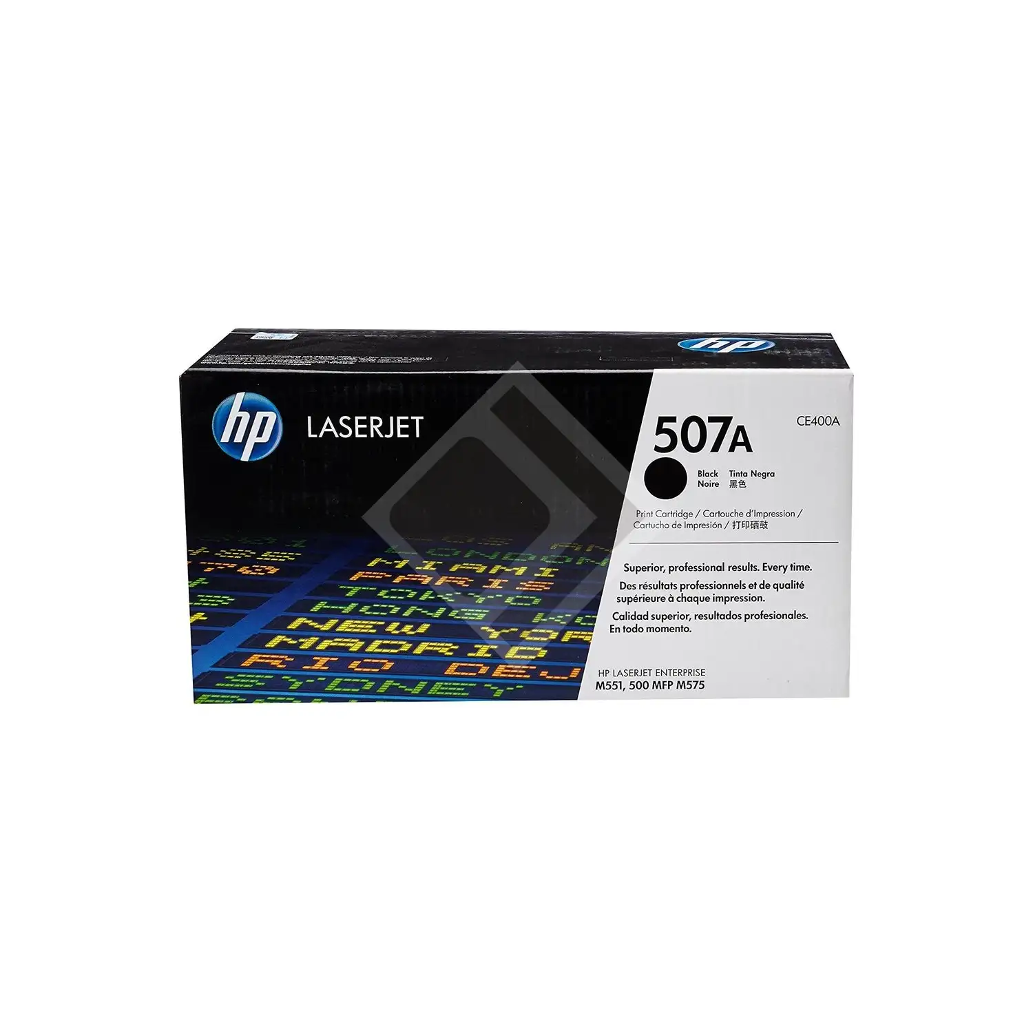 Cartucho de toner 507A Negro LaserJet HP CE400A