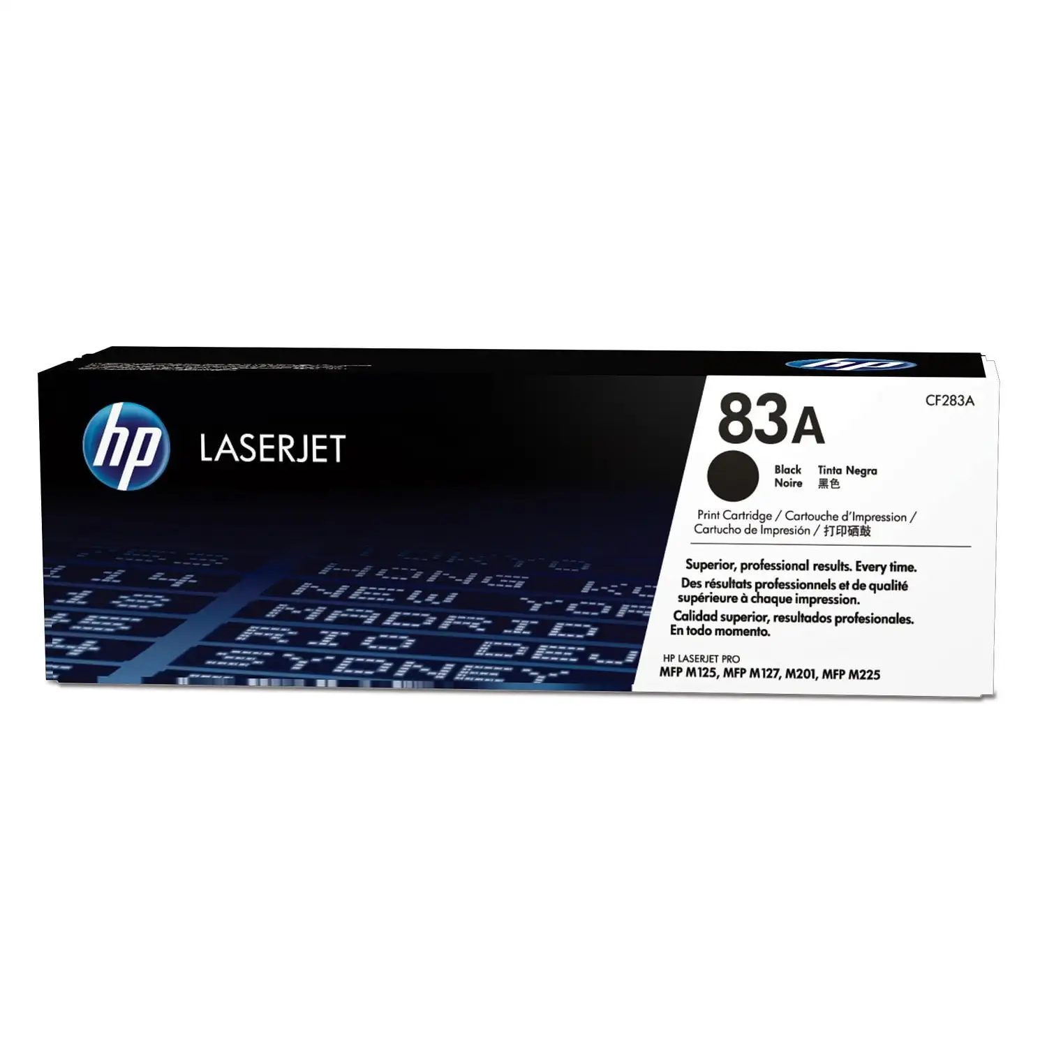 Cartucho de toner 83A Negro LaserJet HP CF283A