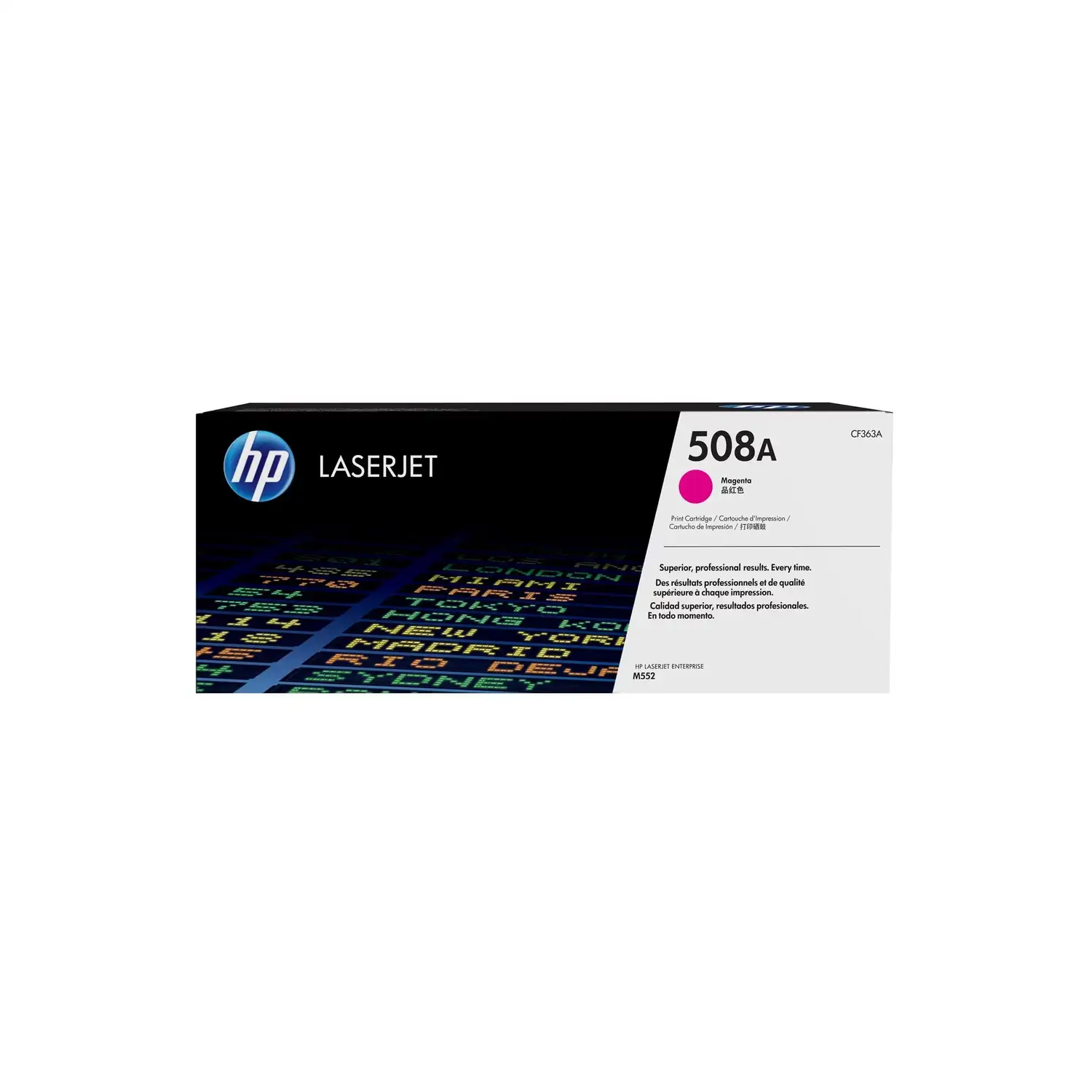 Cartucho de toner 508A Magenta LaserJet HP CF363A