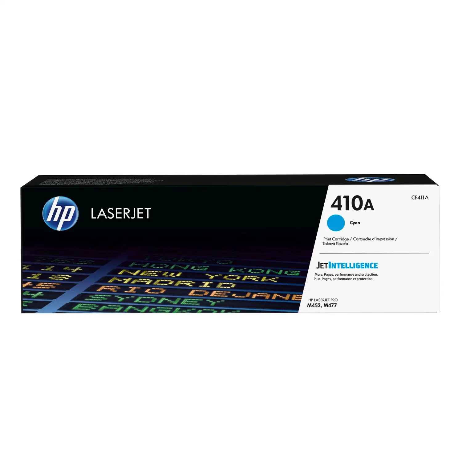 Cartucho de toner 410A Cyan LaserJet HP CF411A