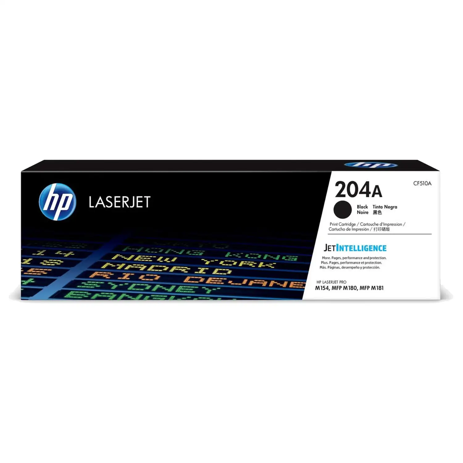 Cartucho de toner 204A Negro LaserJet HP CF510A