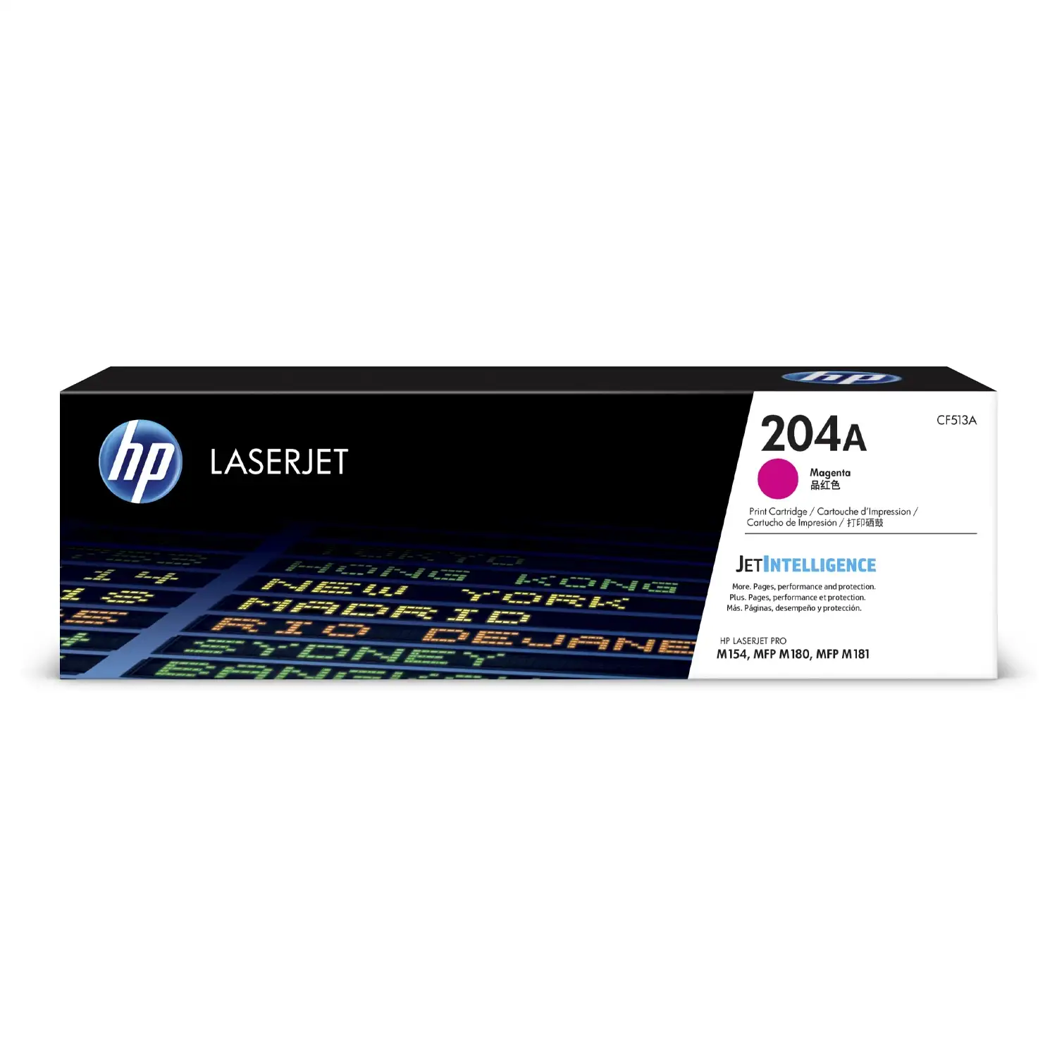 Cartucho de toner 204A Magenta HP CF513A