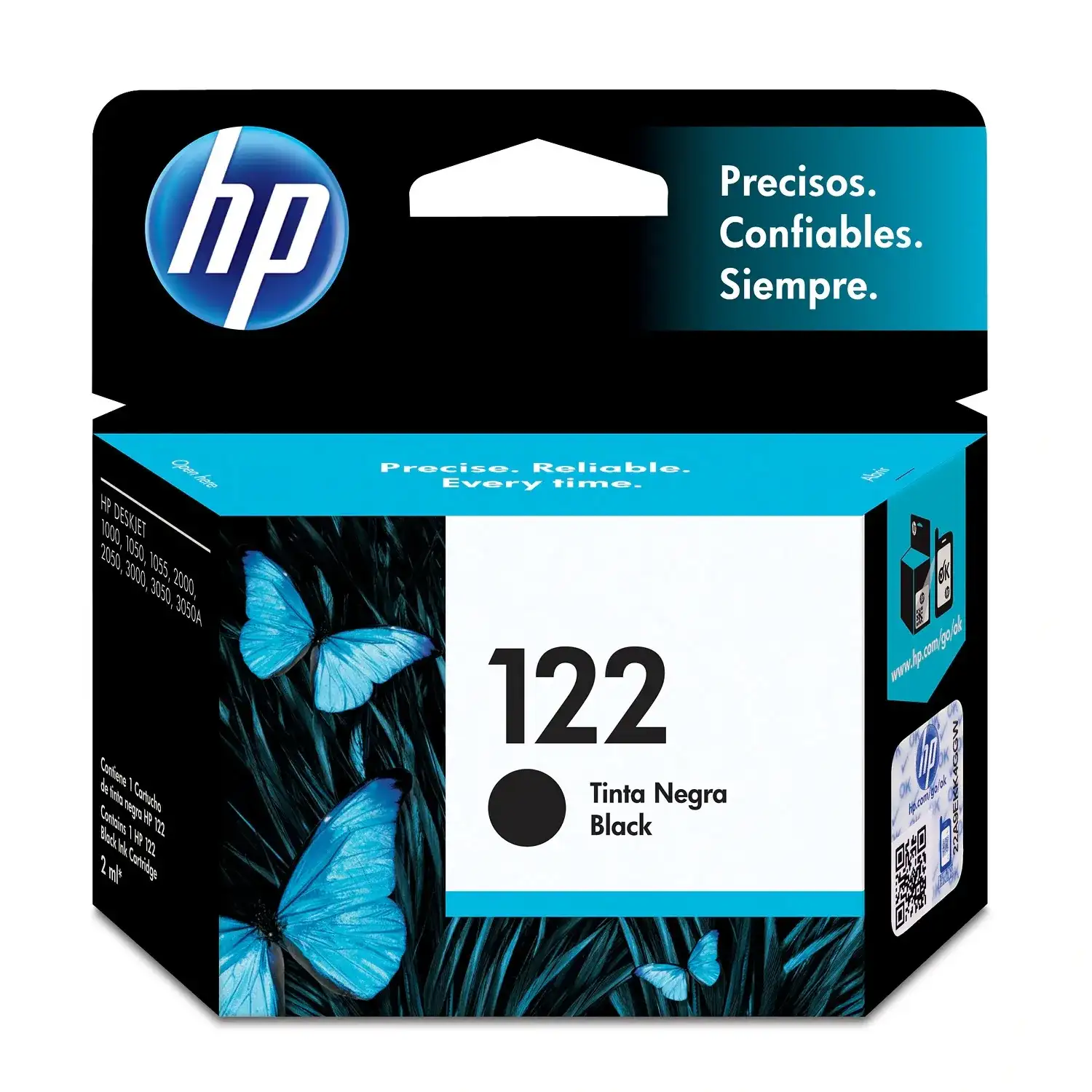 Cartucho de tinta 122 Negra HP CH561HL