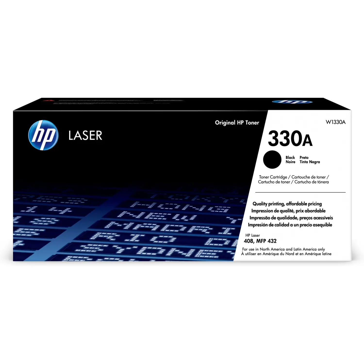 Toner HP 330A Black Laser HP W1330A