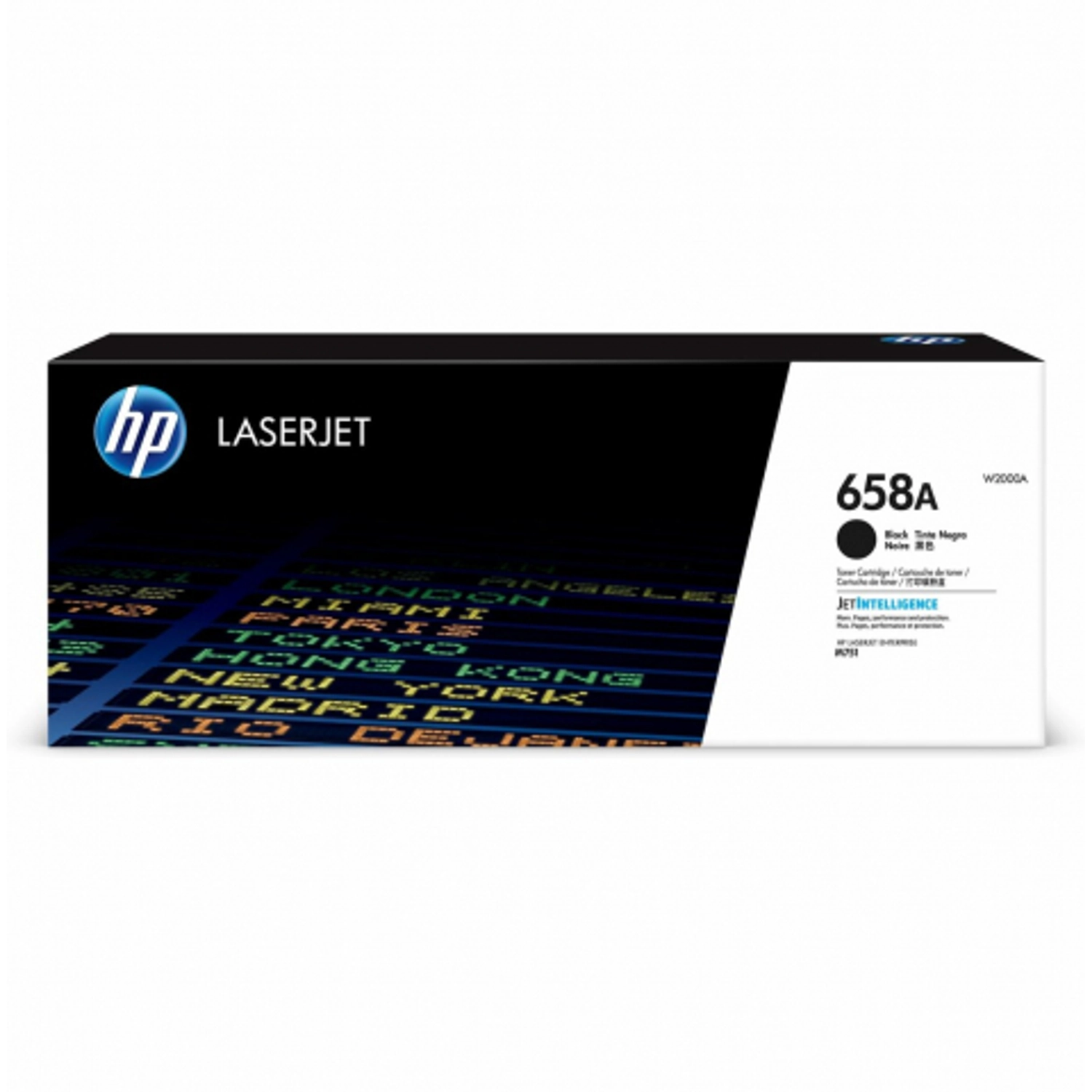 Cartucho de tóner original HP LaserJet 658A negro HP W2000A