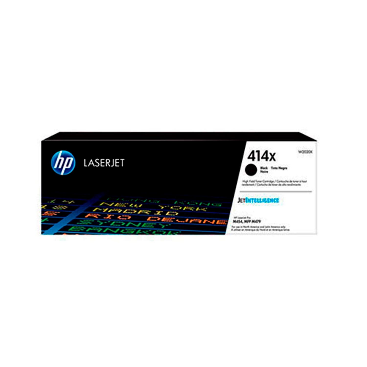 Toner HP 414X negro LaserJet HP W2020X