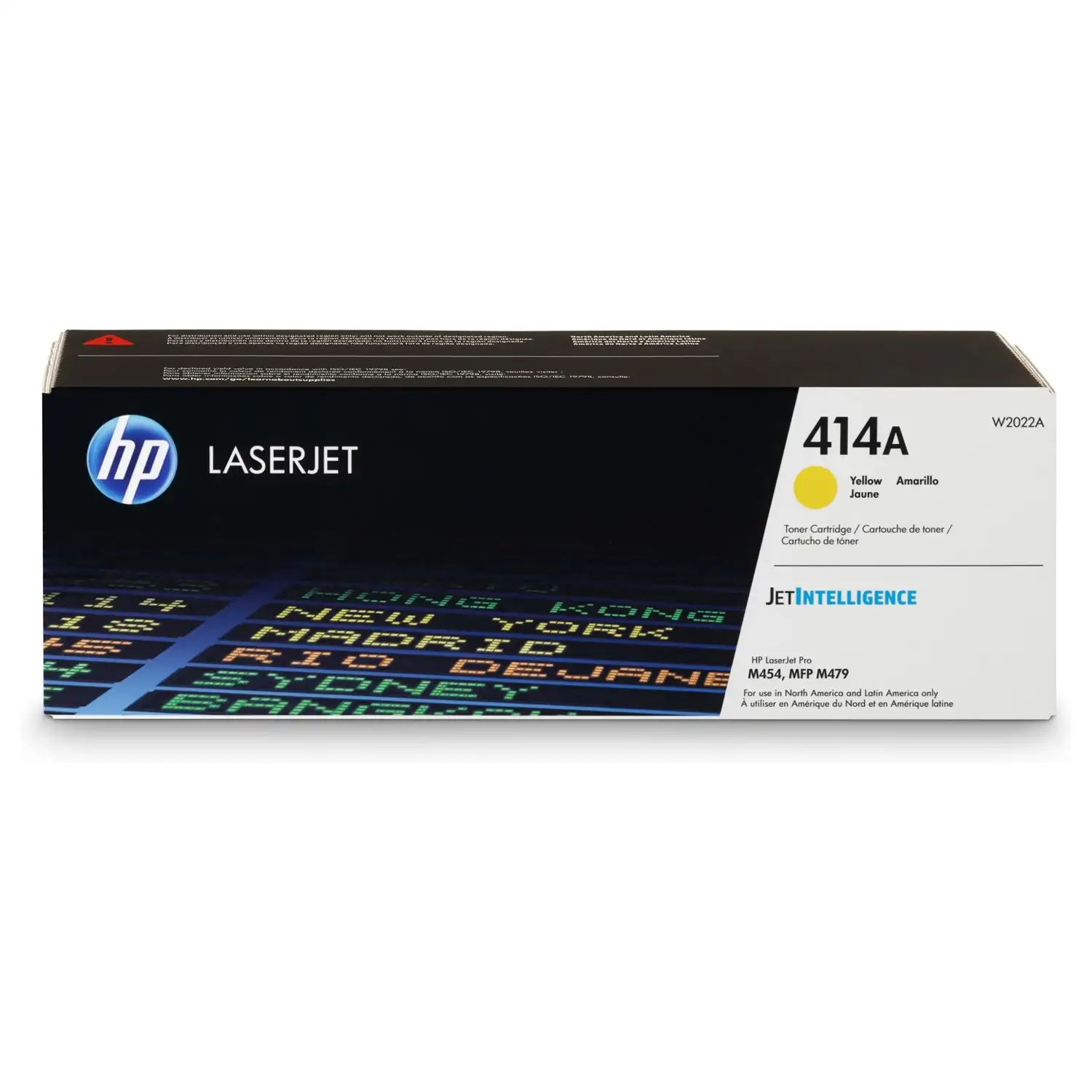 Cartucho de tóner original LaserJet 414A amarillo HP W2022A