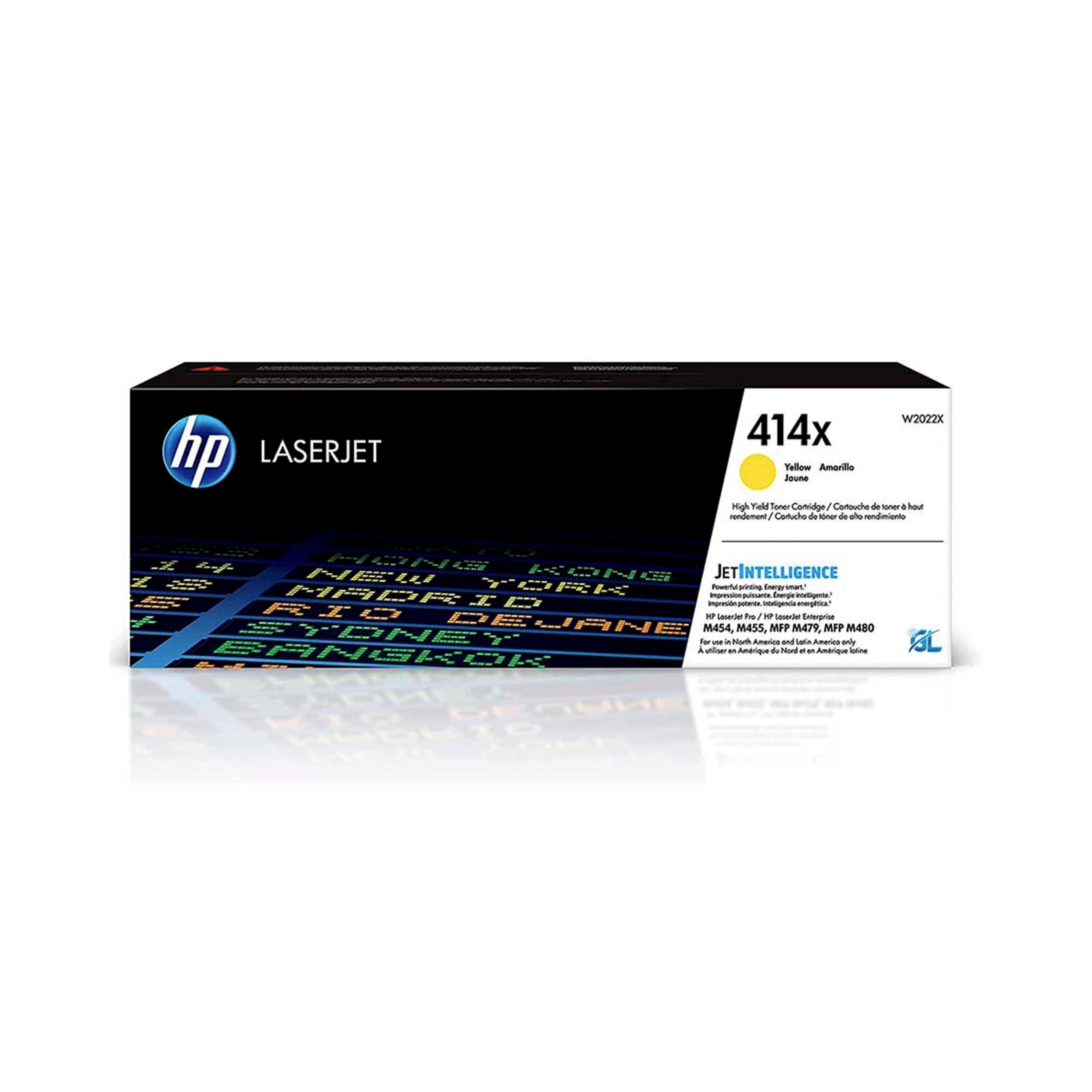 HP 414X Yellow LaserJet Toner Cartridge HP W2022X