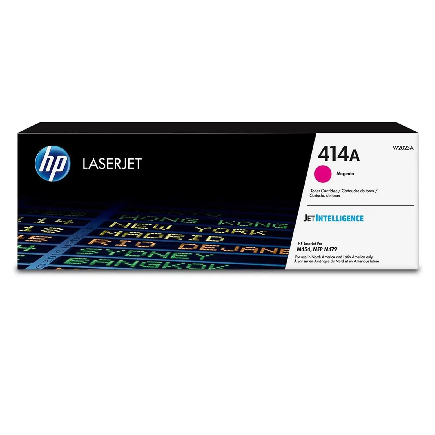 Cartucho de tóner original LaserJet 414A magenta HP W2023A