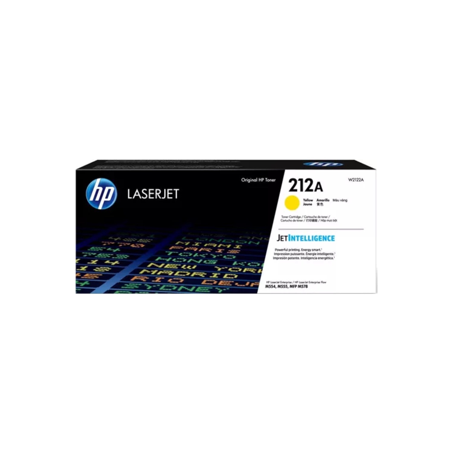 Toner HP 212A Amarillo LaerJet HP W2122A