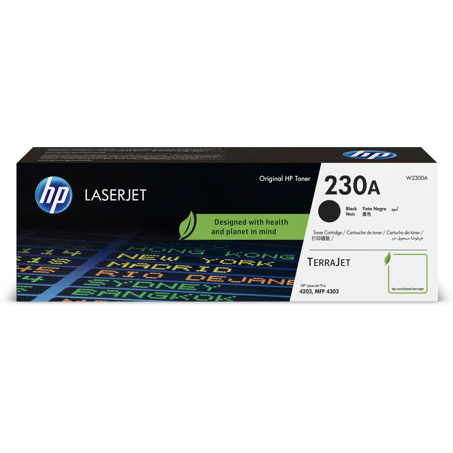 Toner HP  230A Black LaserJet HP W2300A