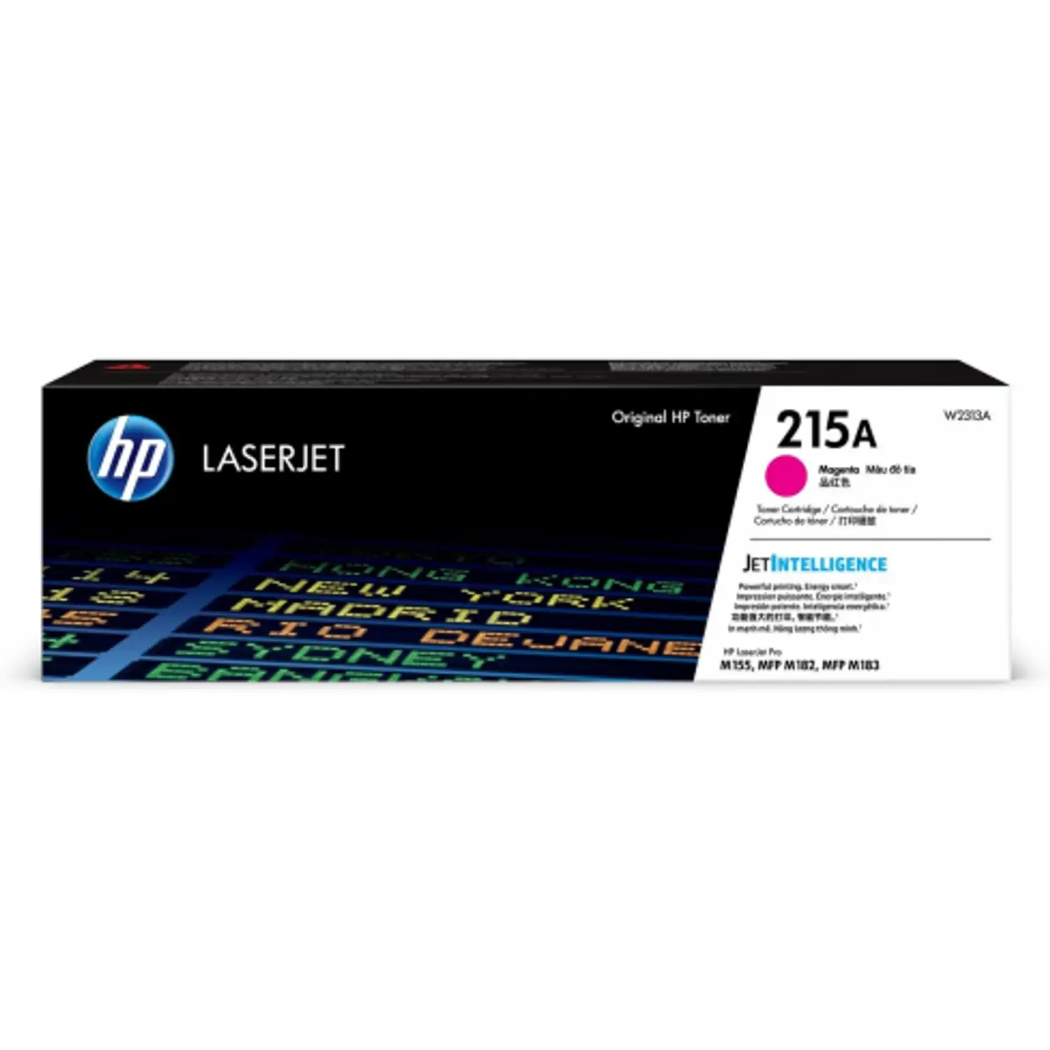 Cartucho de tóner láser original HP 215A Magenta HP W2313A