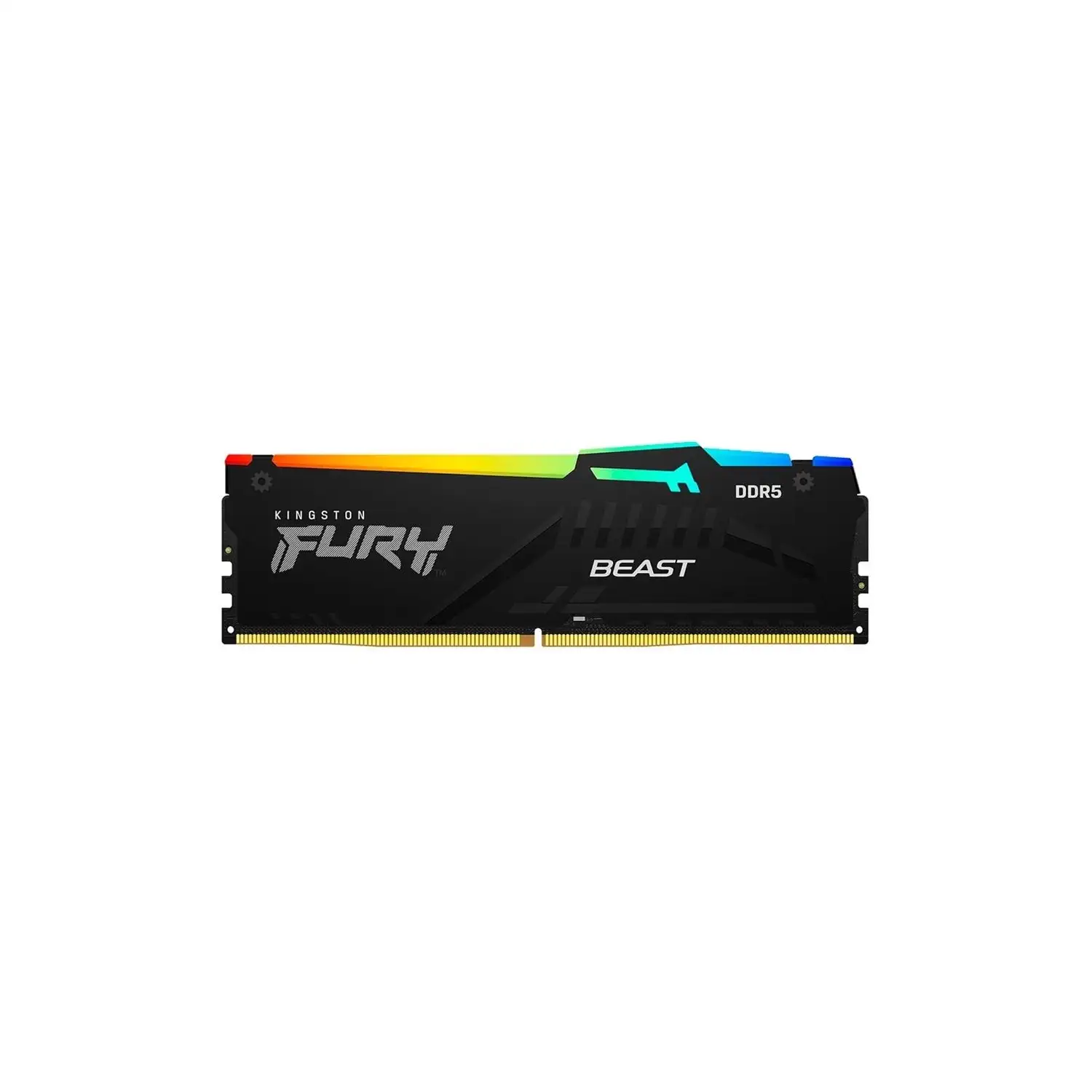 Memoria PC Fury DDR5 16GB 5200 Beast RGB Negra KINGSTON KF552C40BBA-16