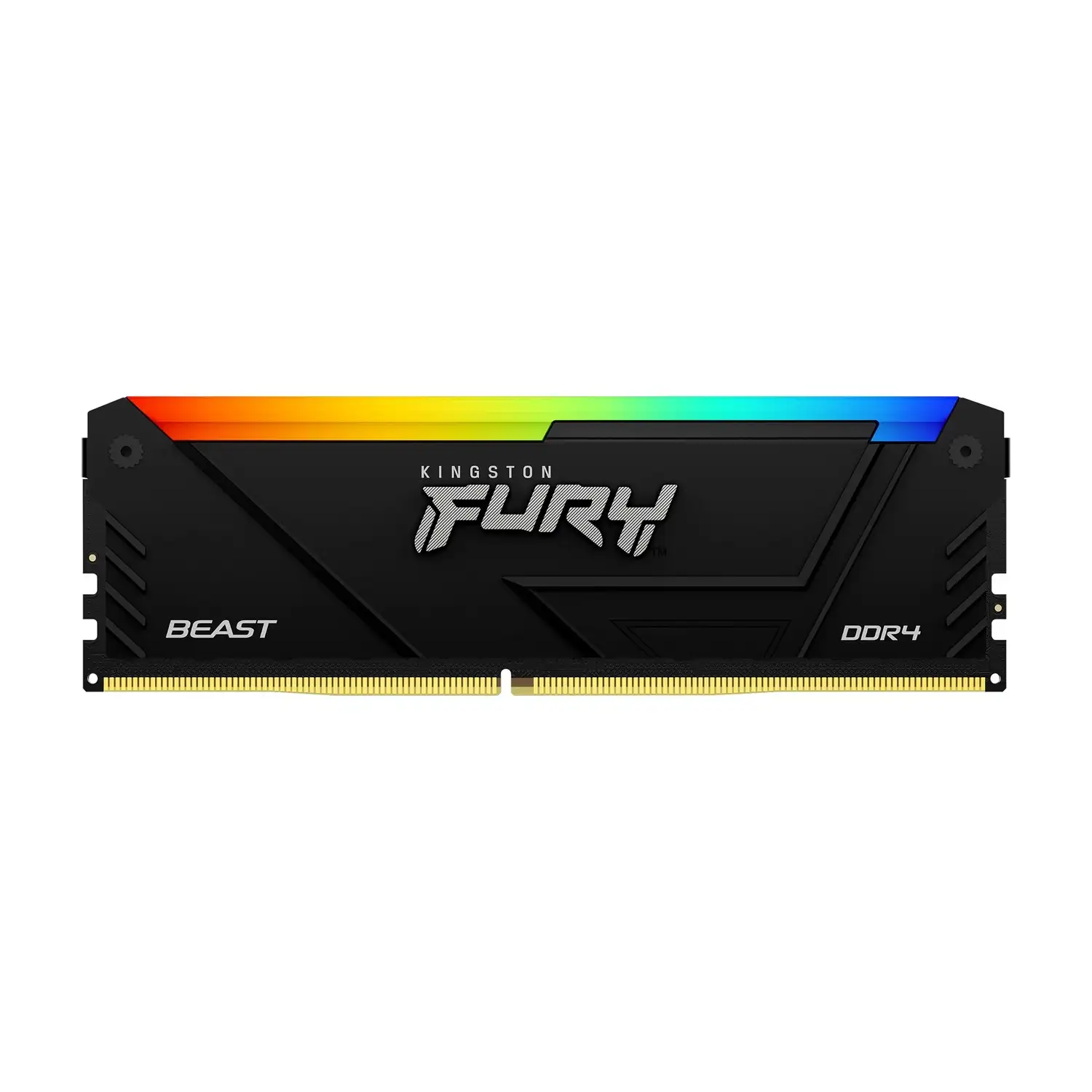 Memoria PC Fury DDR4 32GB 3200MHz Beast RGB Negra KINGSTON KF432C16BB2A/32