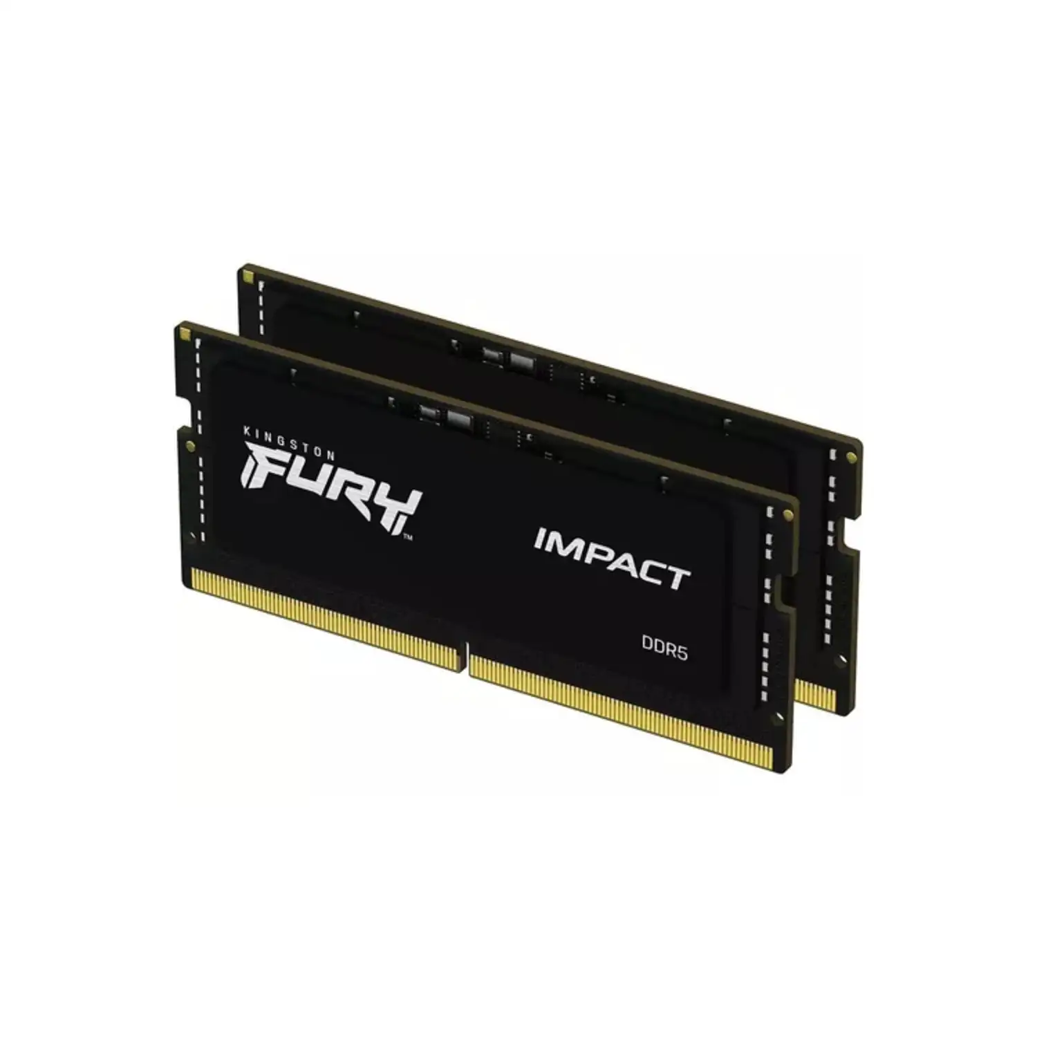 Memoria SODIMM Fury DDR5 16GB 4800MHz Impact Negra KINGSTON KF548S38IB-16