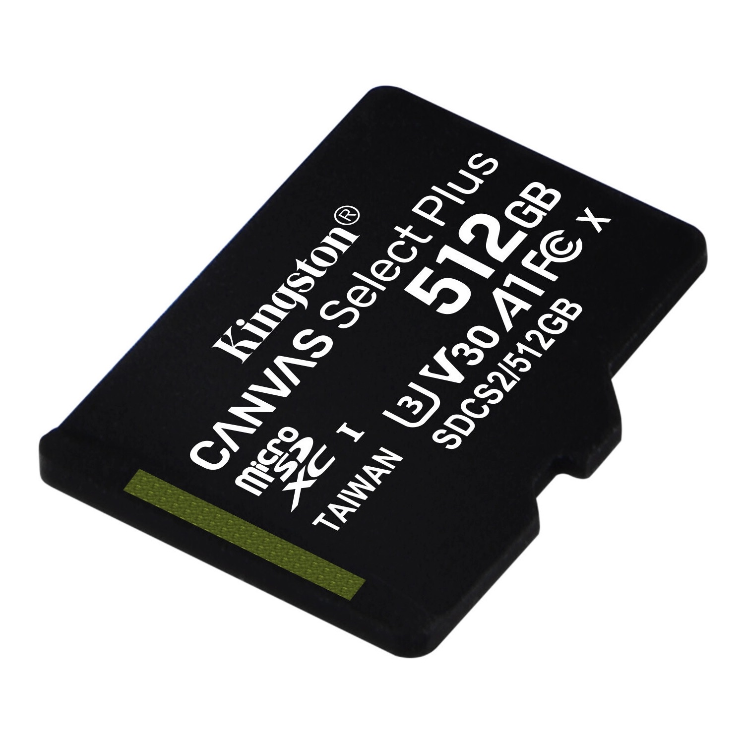 Tarjeta microSDXC 512GB Canvas Select Plus c/adapt KINGSTON SDCS2/512GB