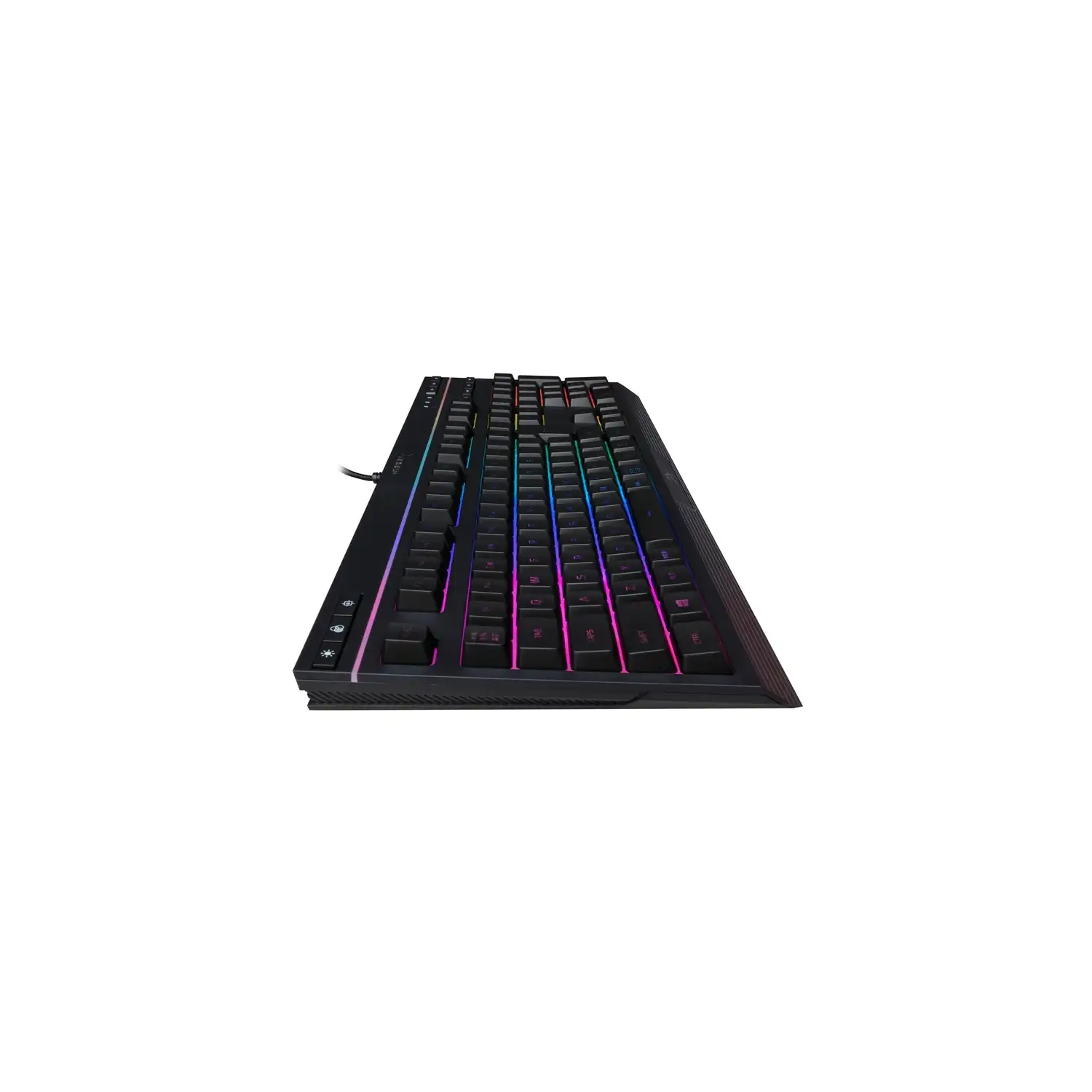 Teclado c/Cable HYPERX Alloy Core RGB LA Negro HYPERX 4P4F5AI#AC8