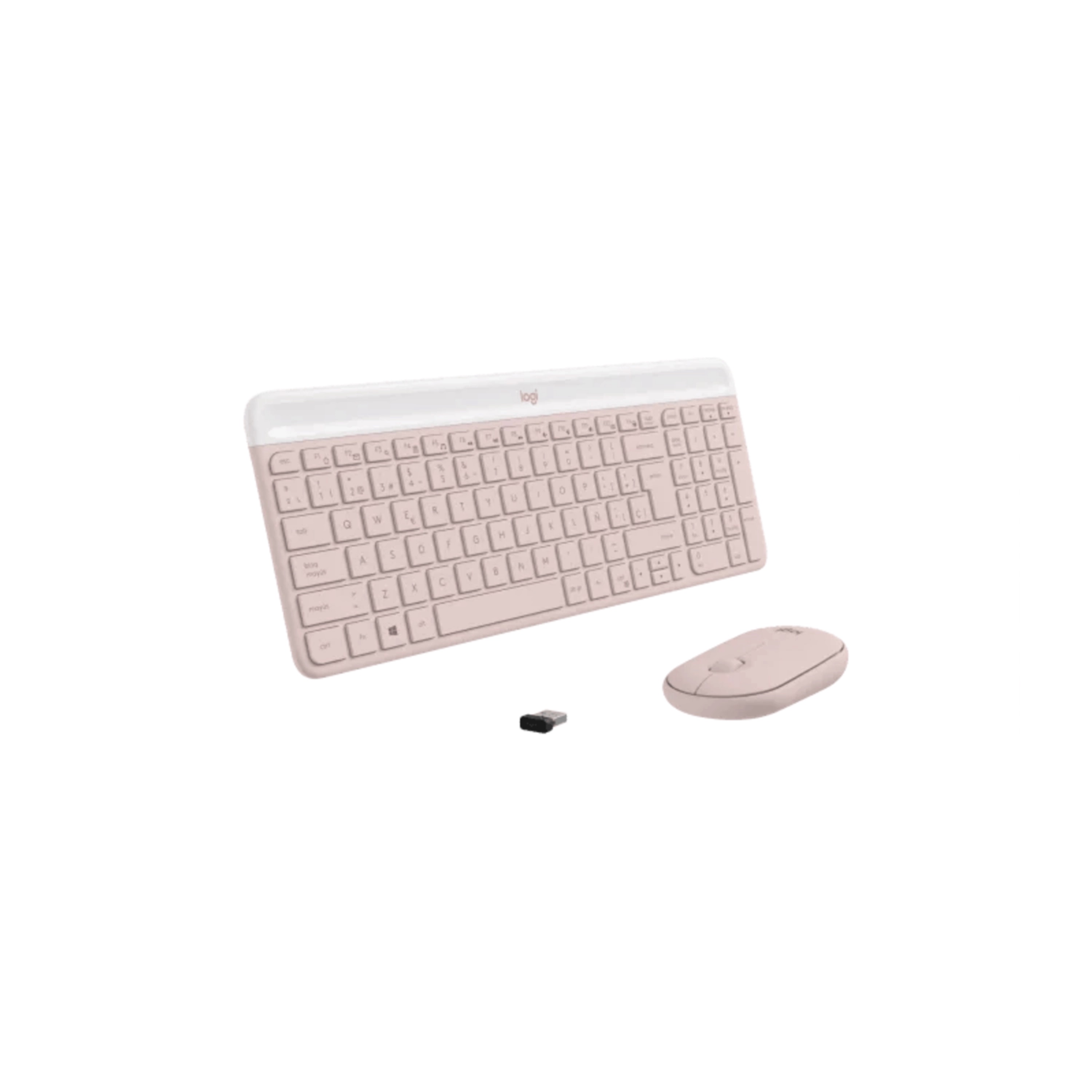 Combo Teclado y Mouse Logitech  Inalámbro MK470 Rosa LOGITECH 920-011312