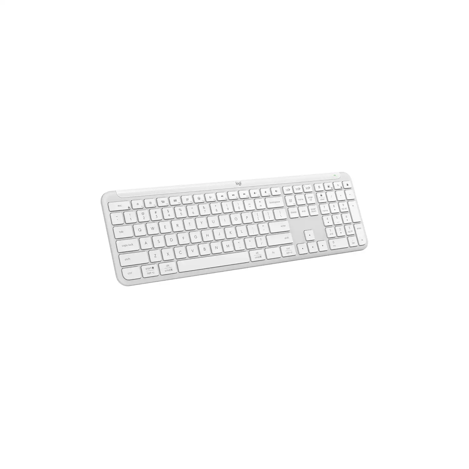 Teclado Inalámbrico Logitech K950 Blanco LOGITECH 920-012593