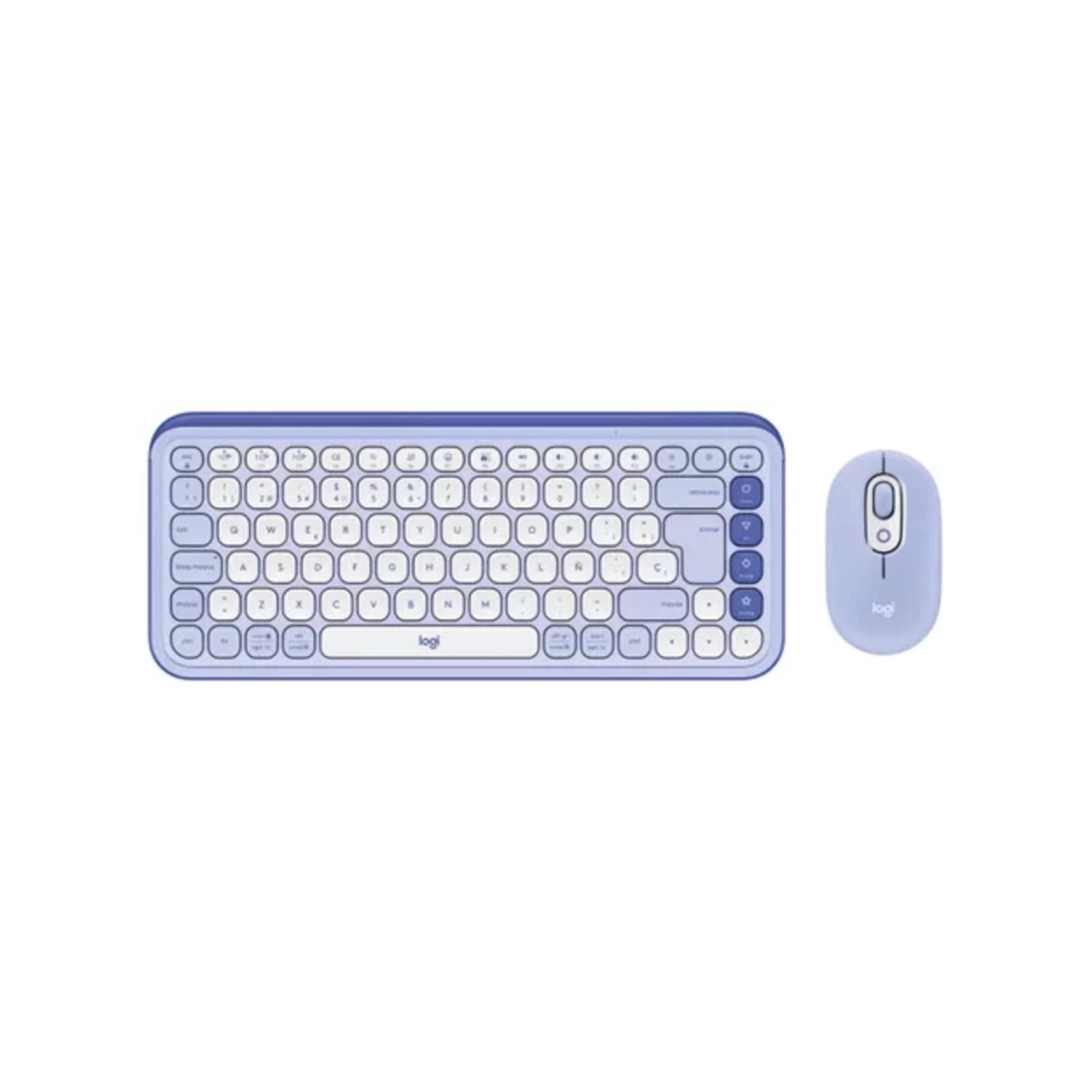 Combo Inalámbrico Logitech POP Icon Lila LOGITECH 920-013054