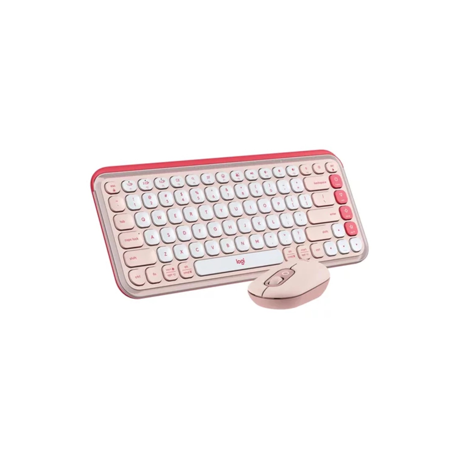Combo Inalámbrico Logitech POP ICON Rosa LOGITECH 920-013053
