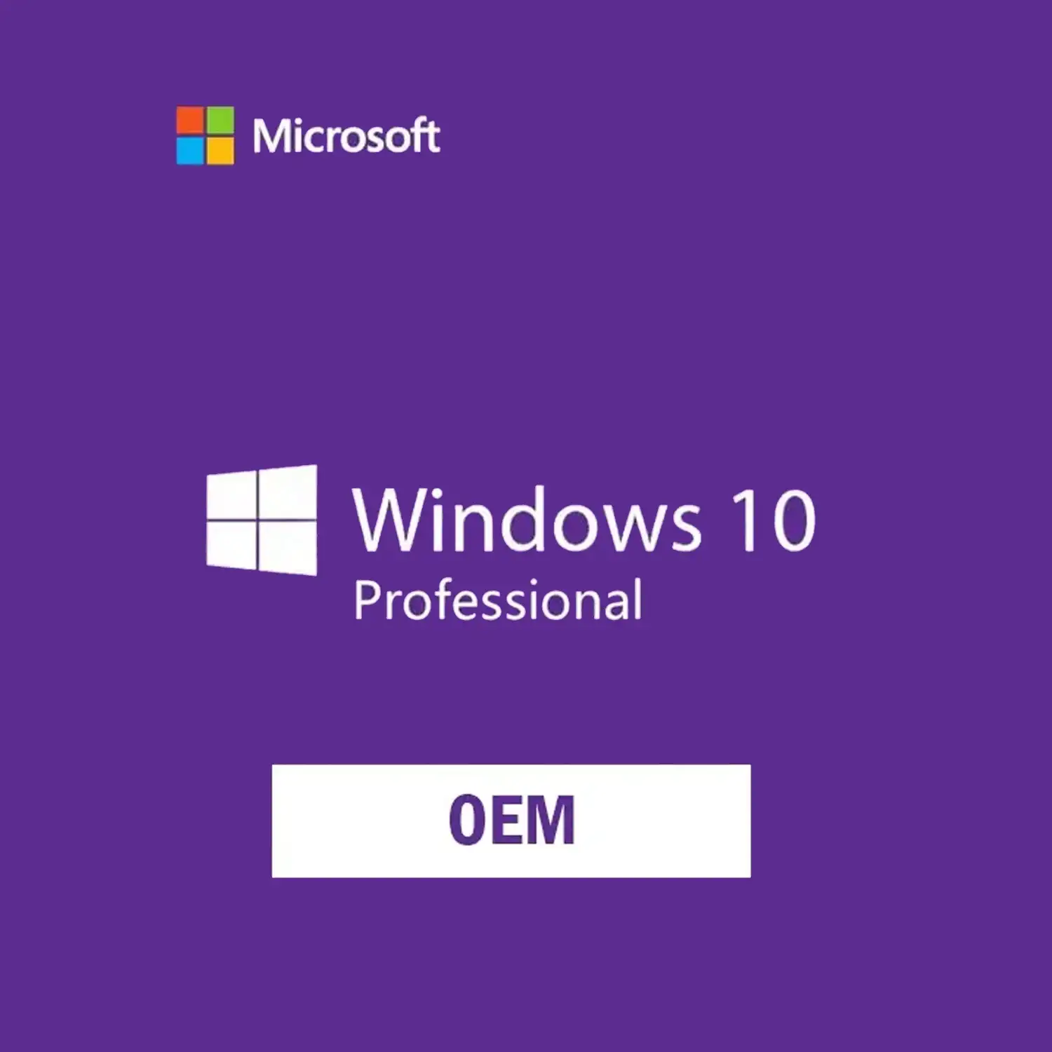 Windows 10 Pro 32B  OEM 1PK Spanish MICROSOFT FQC-08941
