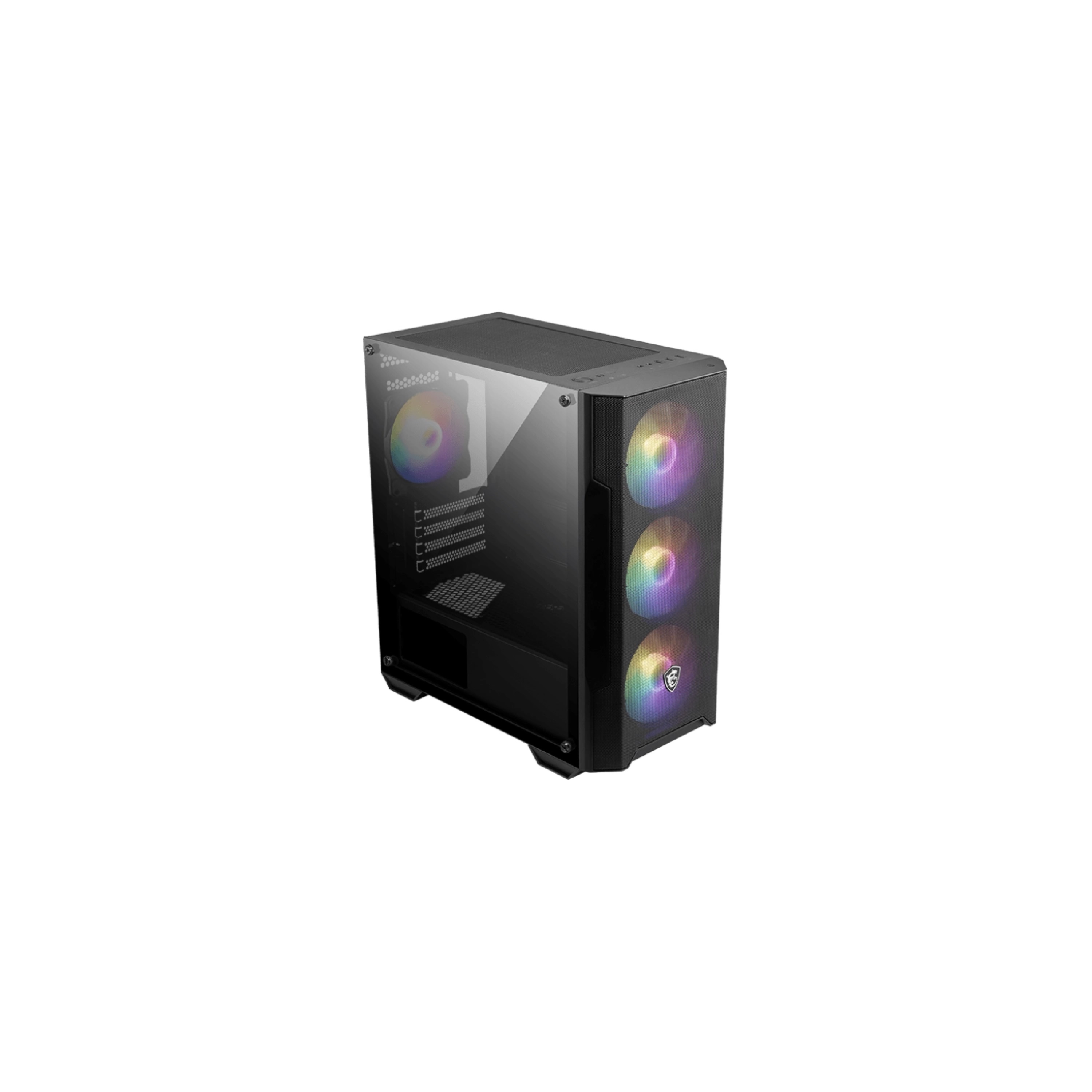 Gabinete MSI MAG FORGE M100A Negro Micro ATX-Tower ARGB S/Fuente MSI MAG FORGE M100A