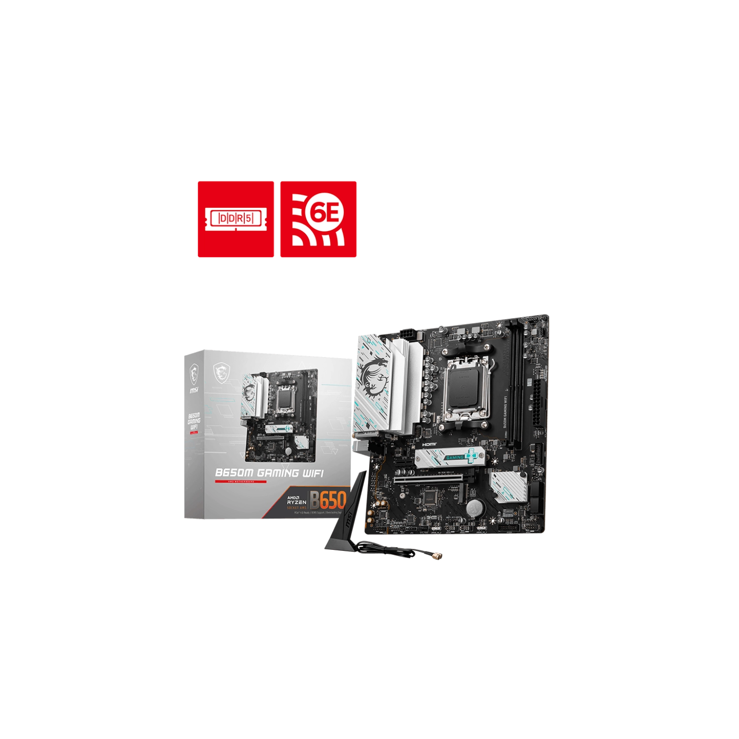 Motherboard MSI B650M GAMING WIFI AM5 DDR5 MSI B650M GAMING WIFI