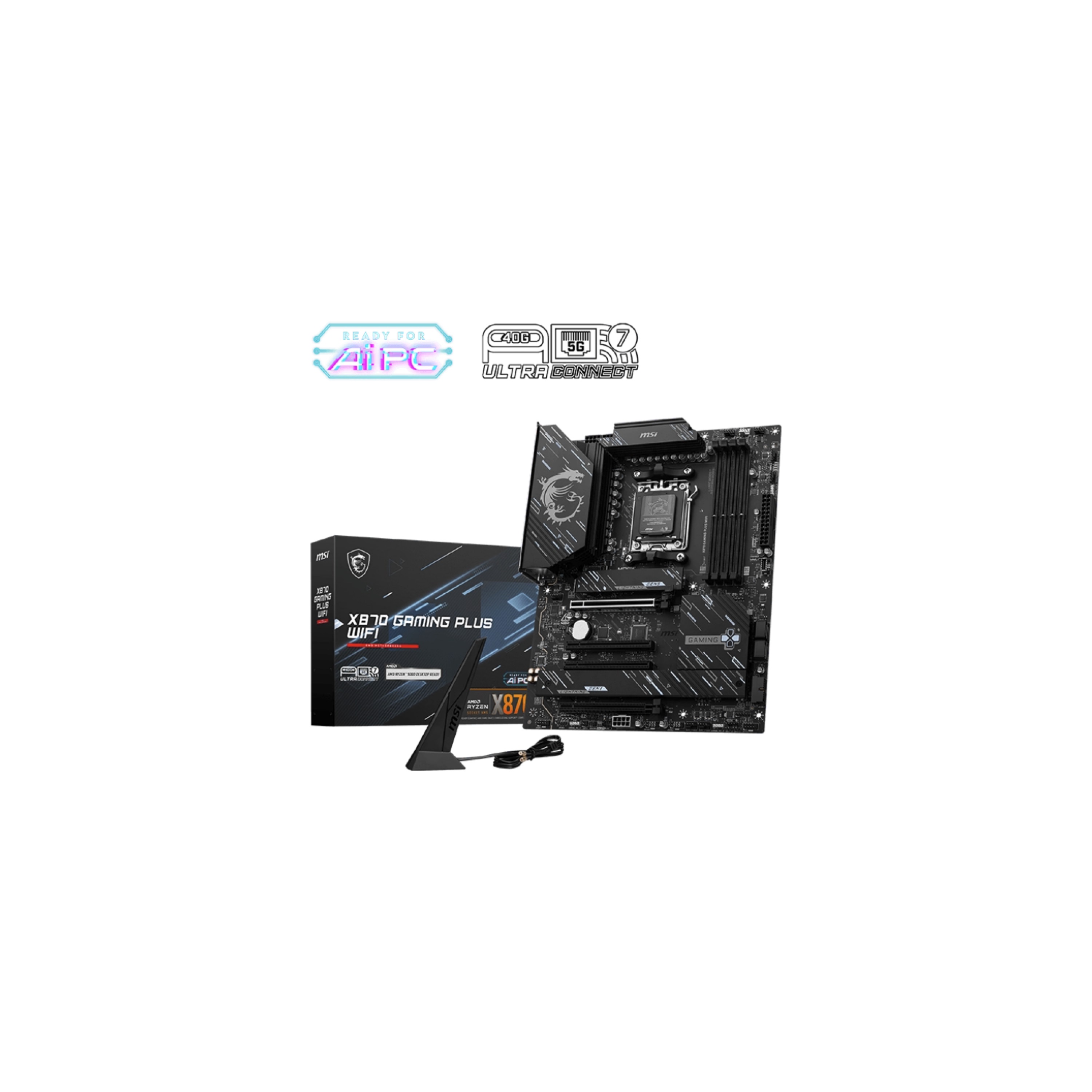 Motherboard MSI X870 GAMING PLUS WIFI AM5 DDR5 MSI X870 GAMING PLUS WIFI