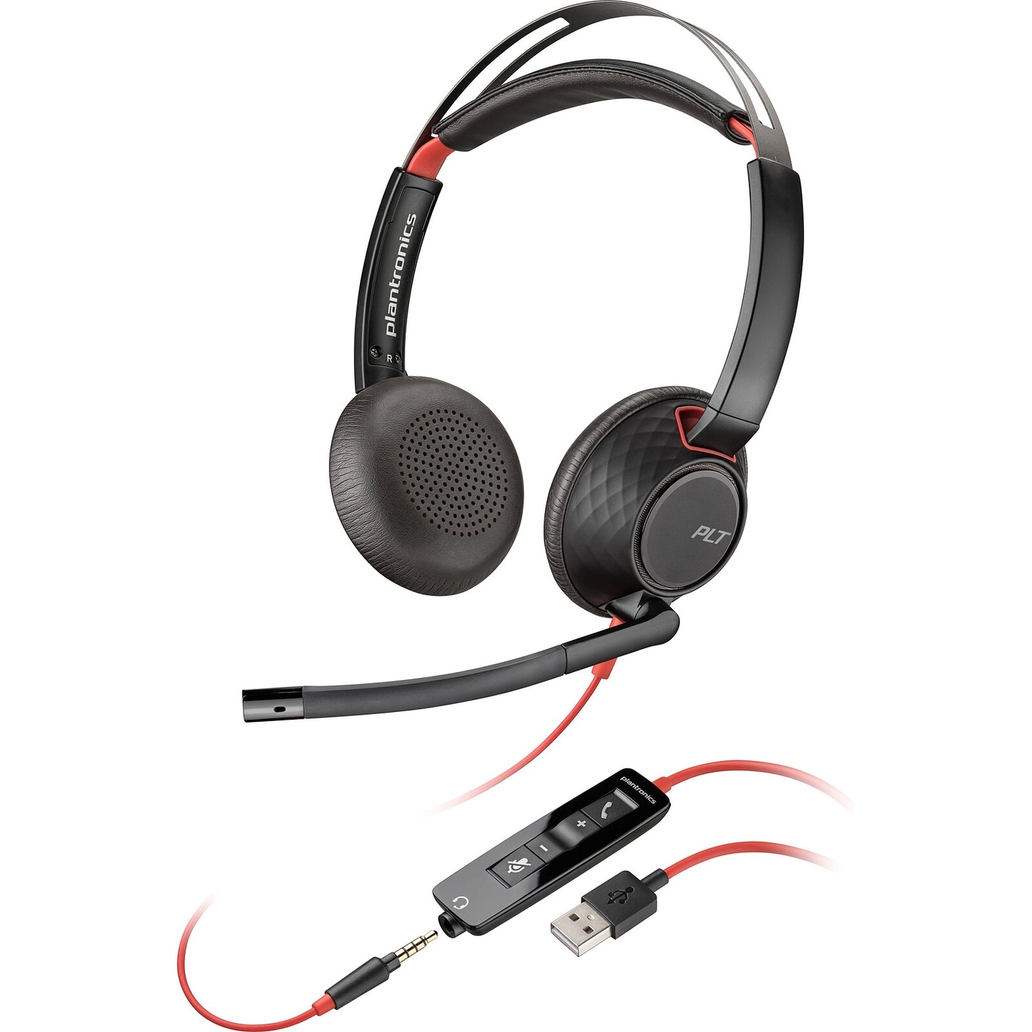Auricular Poly Blackwire 5220 USB-A POLY 80R97A6