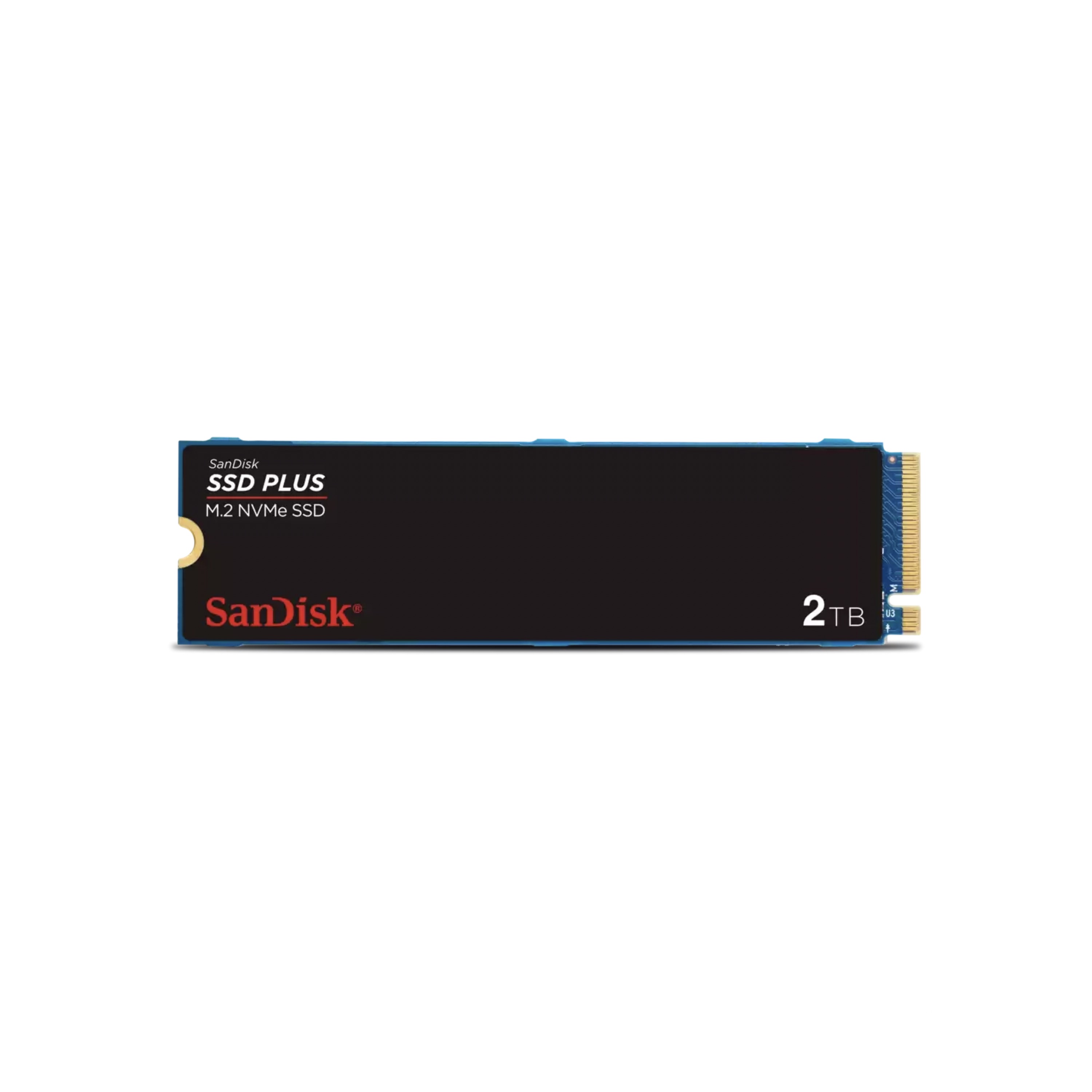 Disco SSD Sandisk 2TB Plus M.2 Nvme PCIe 3200MB SANDISK SDSSDA3N-2T00-G26