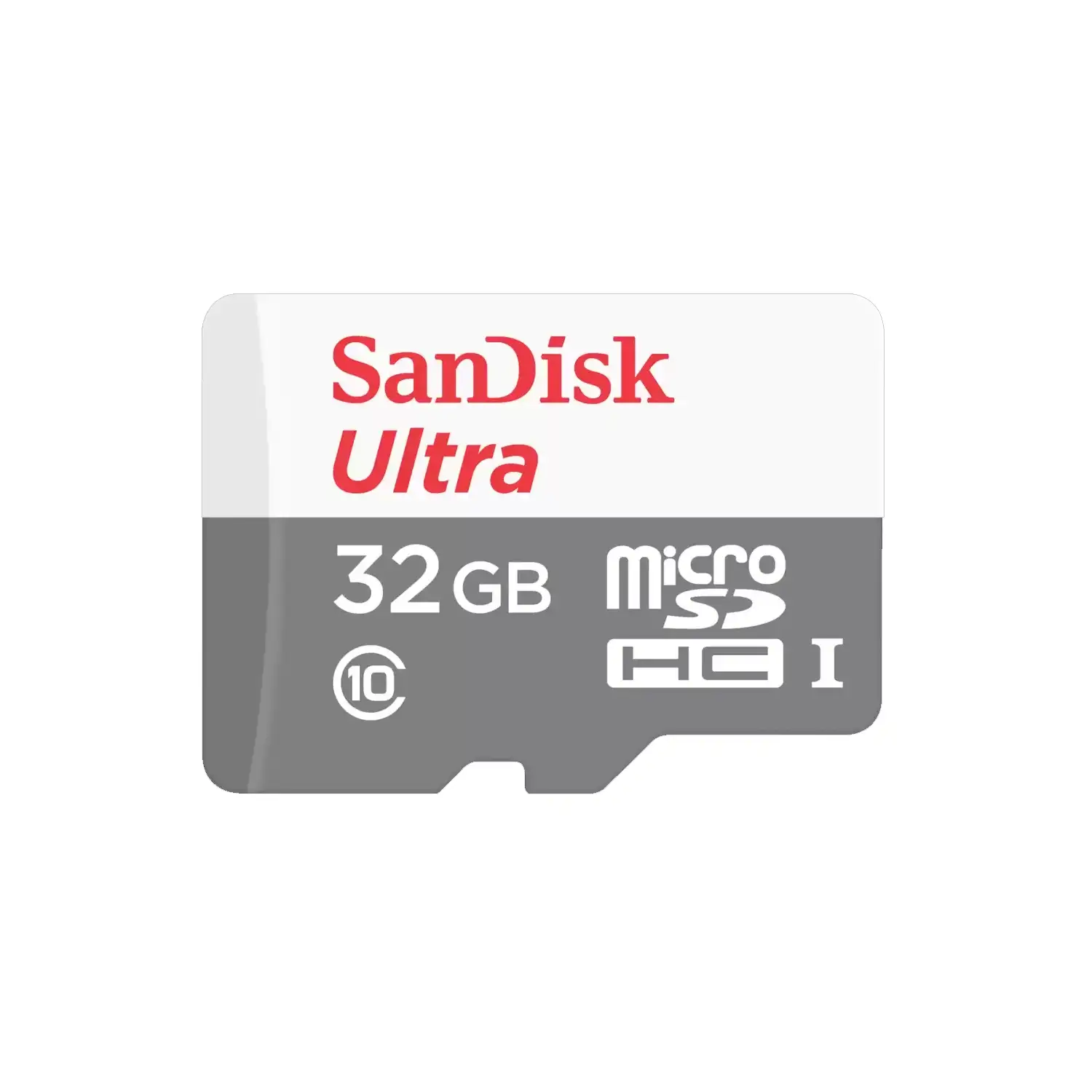 Tarjeta microSD Ultra 32GB Clase 10 c/adap 100Mbs SANDISK SDSQUNR-032G-GN