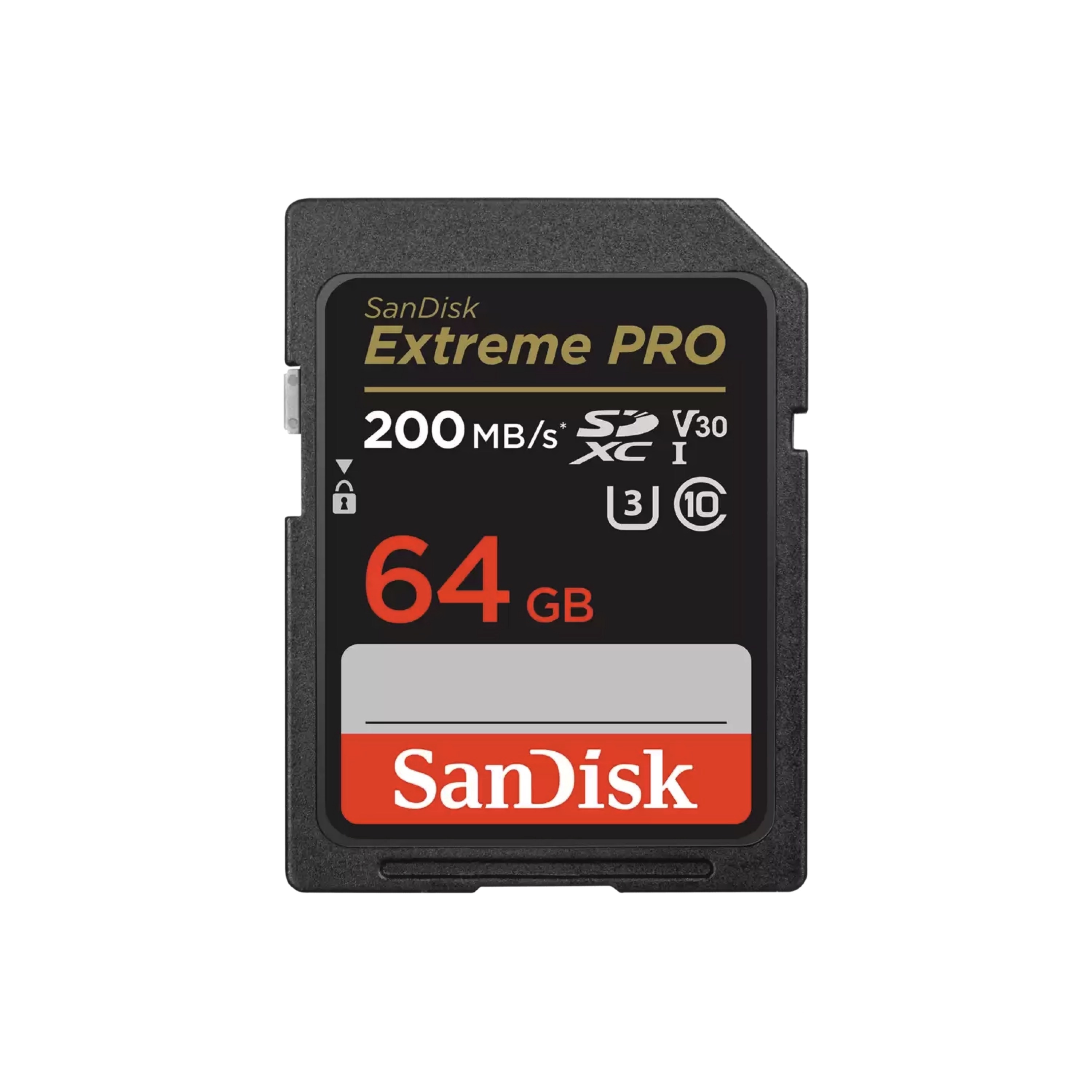 Tarjeta SD Sandisk Extreme PRO 64GB 200MB/s 4K SANDISK SDSDXXU-064G-GN4IN