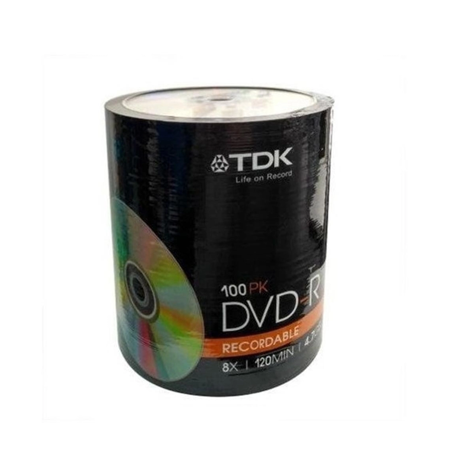 DVD-R 4.7GB 8X. Torre de 100 unidades TDK 32002500