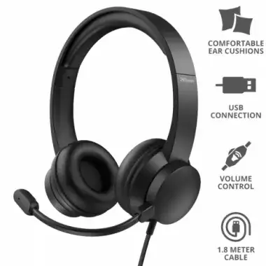 Auriculares Rydo USB TRUST 24133
