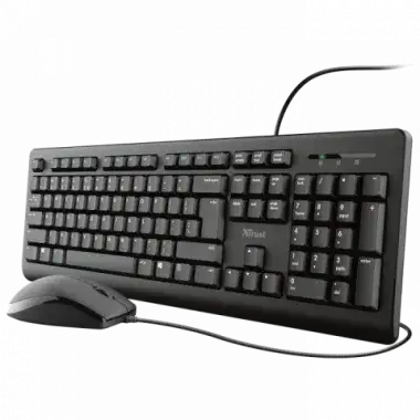 Combo Teclado y Mouse Silencioso Primo TRUST 23972
