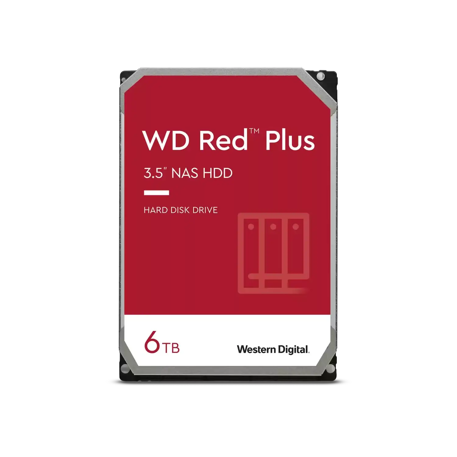 Disco duro interno WD 6TB 3.5" Red SATA 256MB 5400 WD WD60EFPX