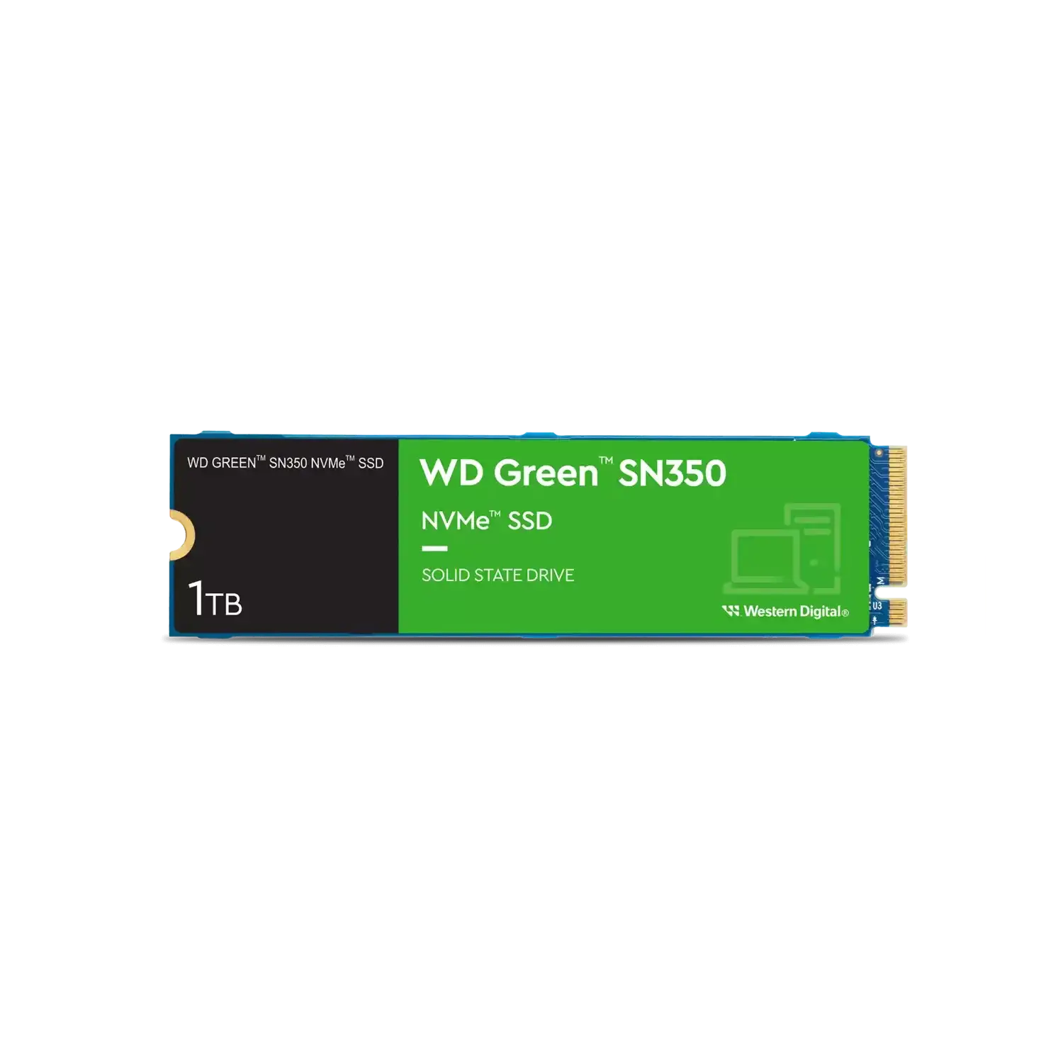 Disco SSD WD 1T Green SN350 NVMe gen3 2400MB/S WD WDS100T2G0C