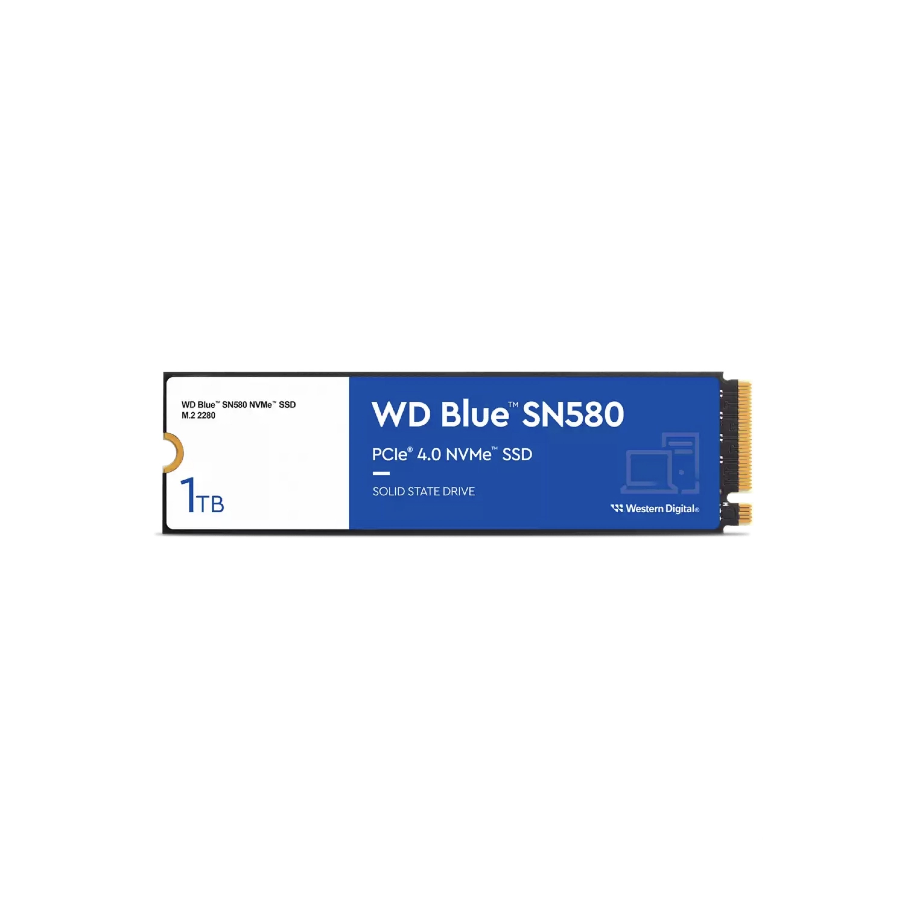 Disco SSD WD 1T Blue SN580 NVMe gen3 4150MB/S WD WDS100T3B0E-00CHF0