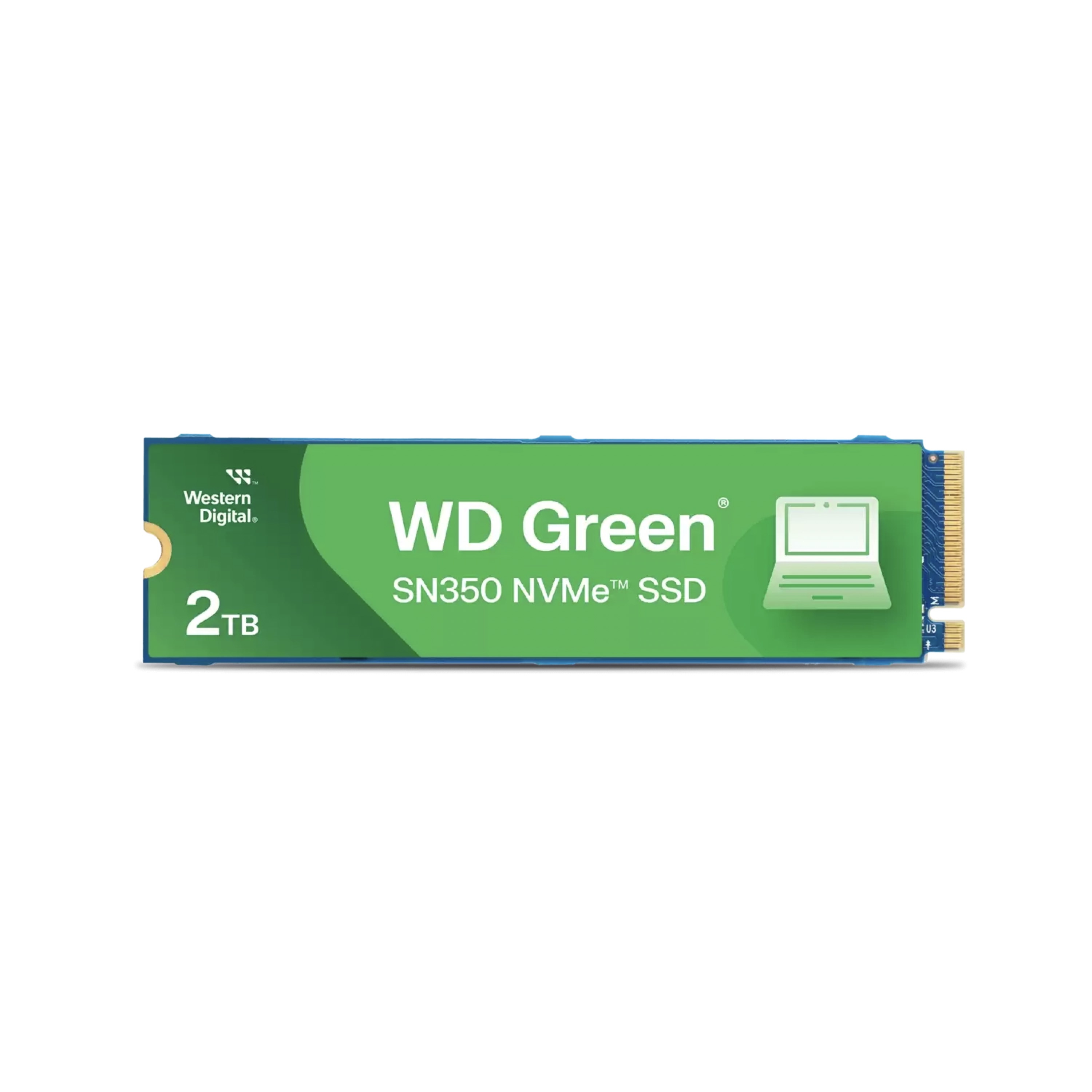 Disco Interno SSD WESTERN DIGITAL SN350 2TB M.2 NVMe PCIe 3.0  3200MB/s WD WDS200T3G0C