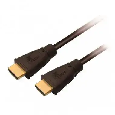 Cable HDMI a HDMI 3 mts 1080p 30AWG diam 7.3mm XTECH XTC-152