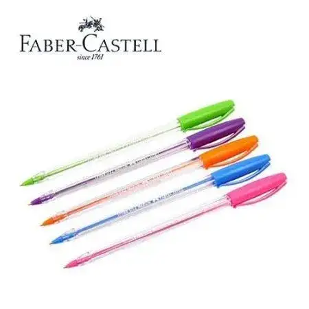 Bolígrafo Faber Castell Trilux 032 Verde lima x unidad