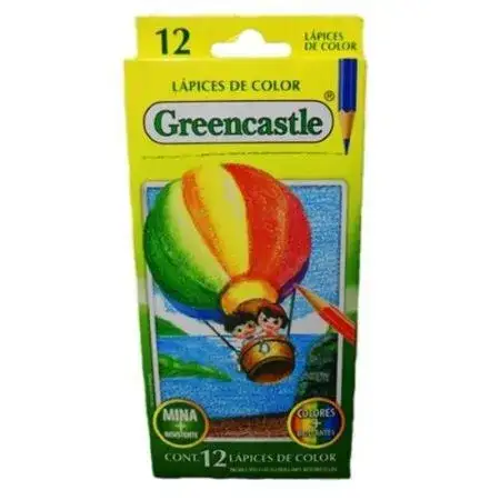 Lápices Faber Castell Splash Largos 12 colores