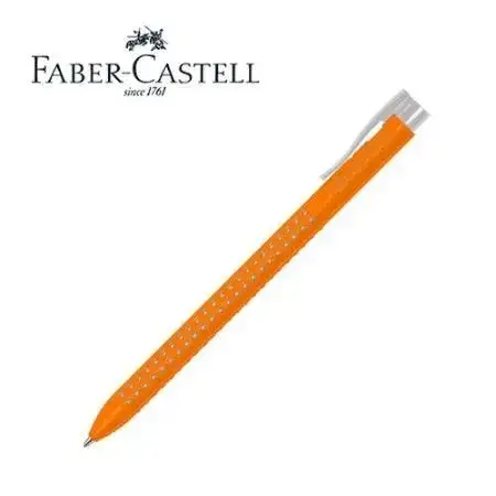 Bolígrafo Faber Castell Grip 2022 Retráctil Naranja