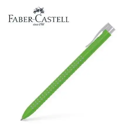 Bolígrafo Faber Castell Grip 2022 Retráctil Verde