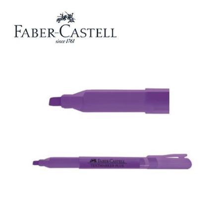 Resaltador Faber Castell Textliner Fino Violeta
