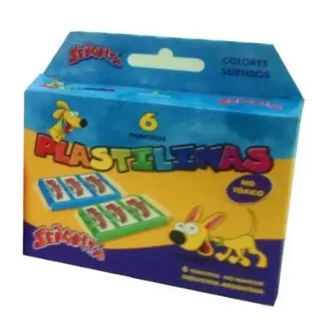 Plastilina Señorita 6 Colores