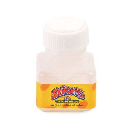 Tínta para dibujo 15cc Señorita  Blanco -2